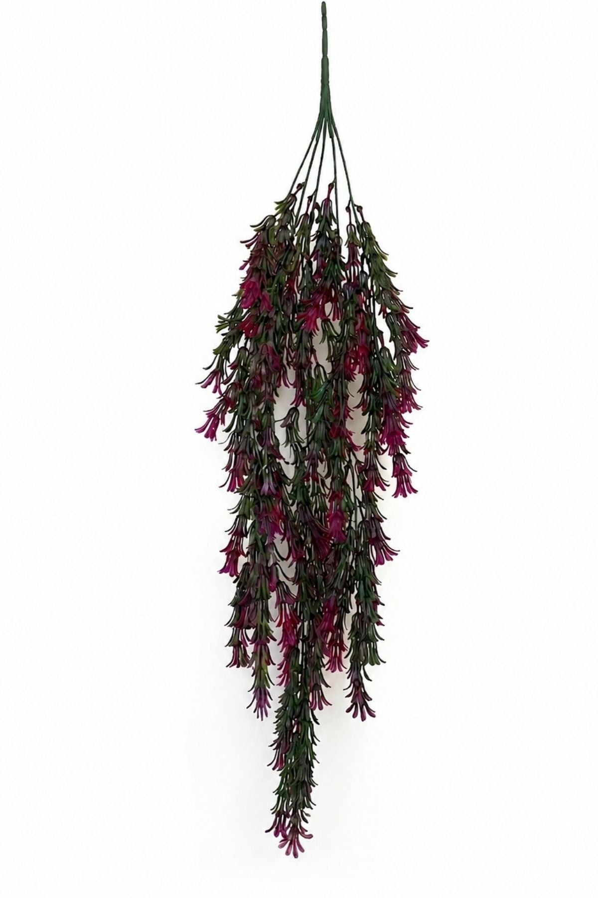 Yapay 5 Dallı Latus Sarmaşık Yeşil-Pembe 75 Cm (Uv)