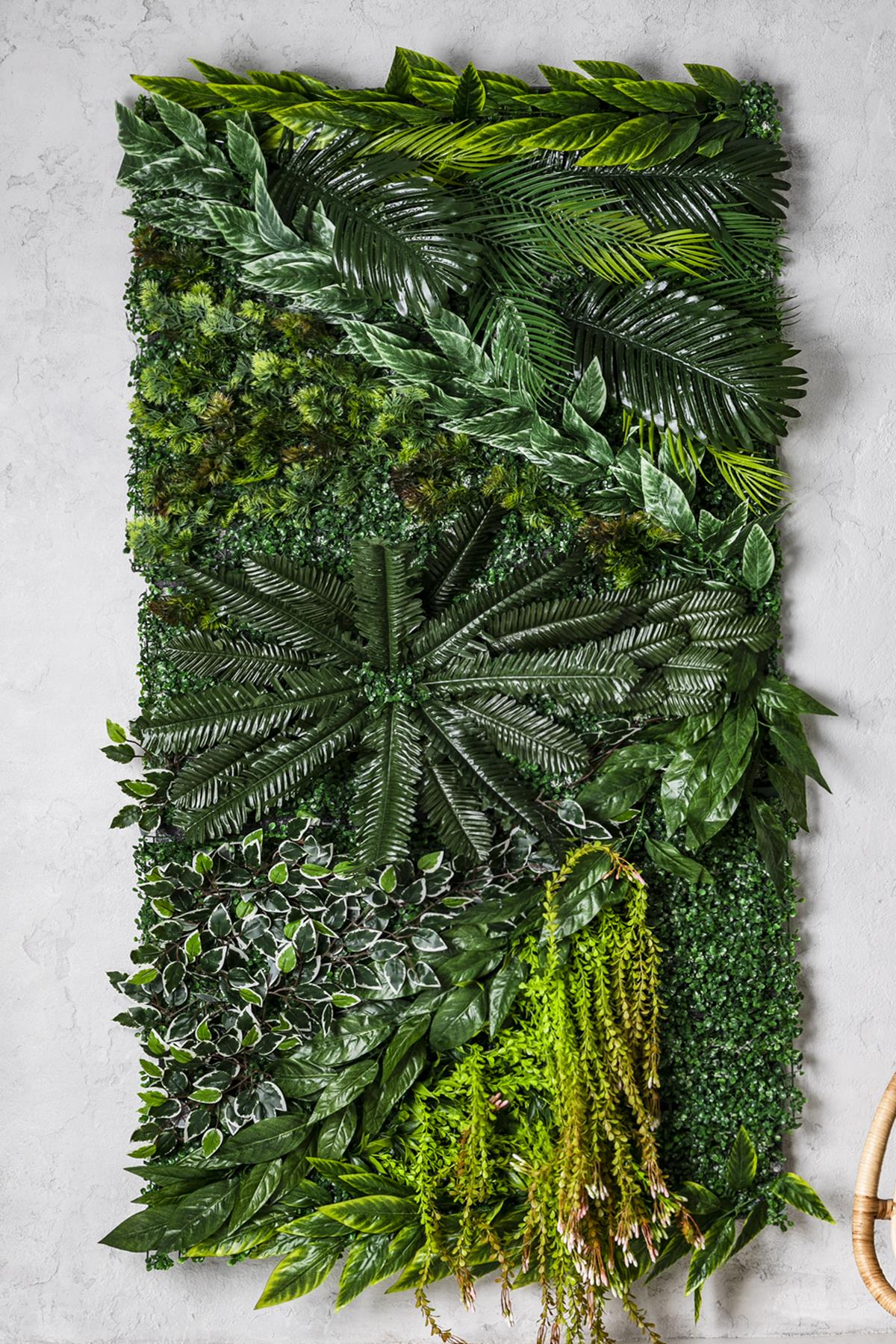 Yapay Dikey Bahçe 200x100 Model 3