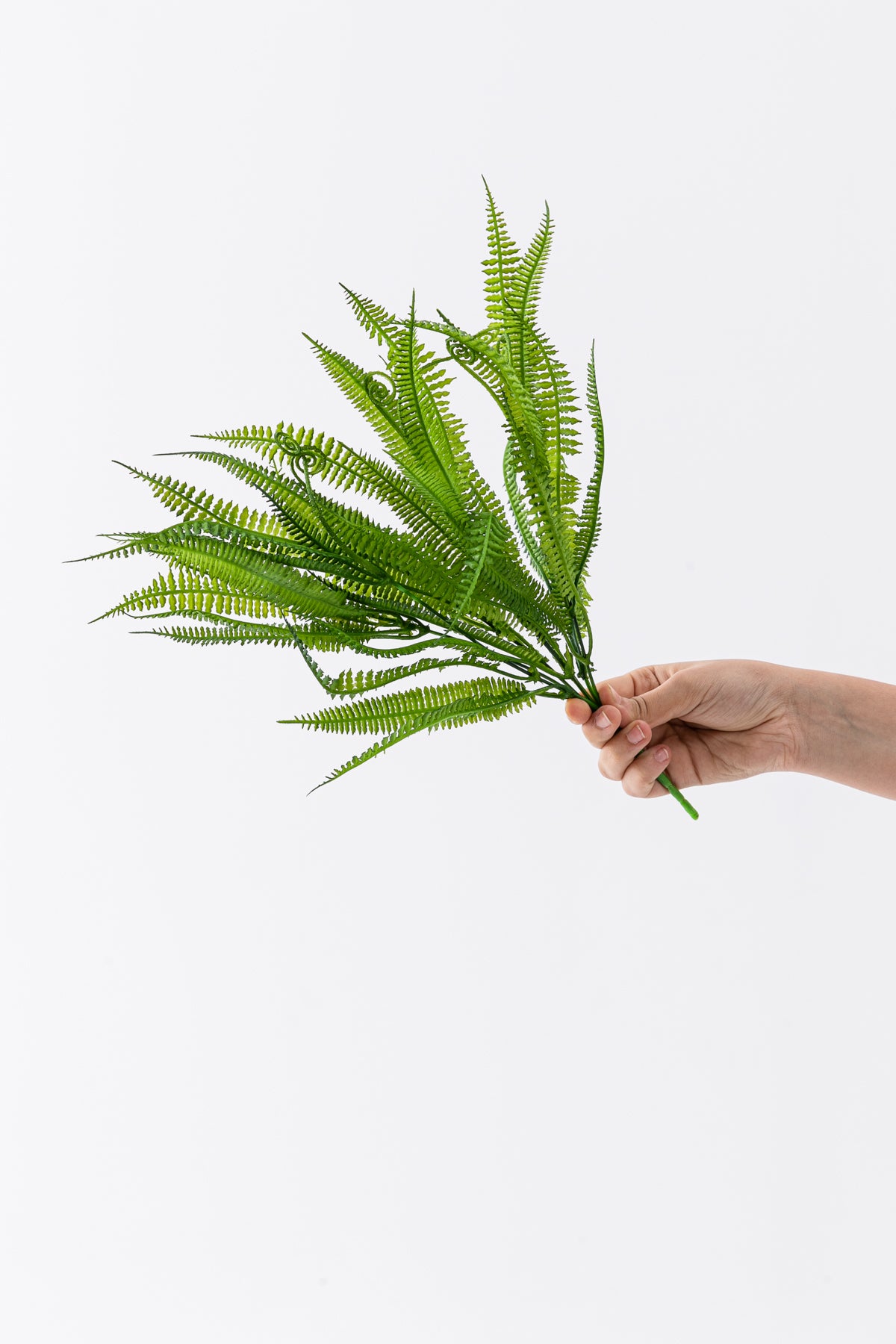 Yapay Yeşillik 40 Cm 7 Dal Çiçekli