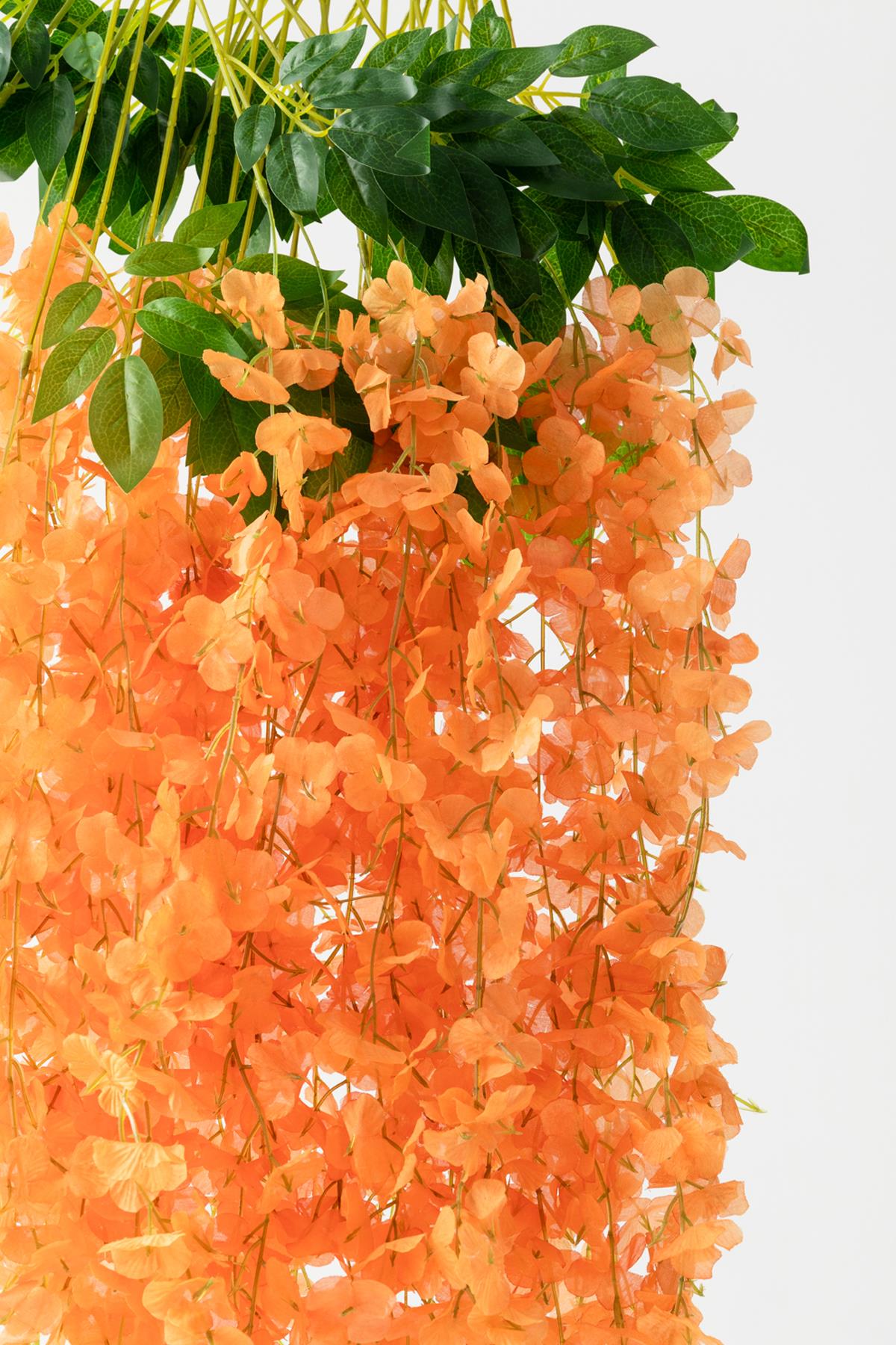 Sarkan Yapay Çiçek Akasya 12'li Turuncu