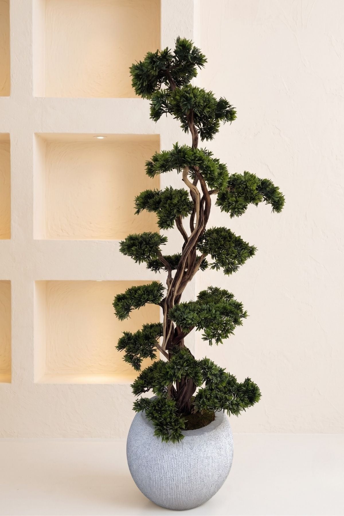 Premium Şeflore Dalı Yapay Bonsai Ağacı 200 Cm 40 Dal
