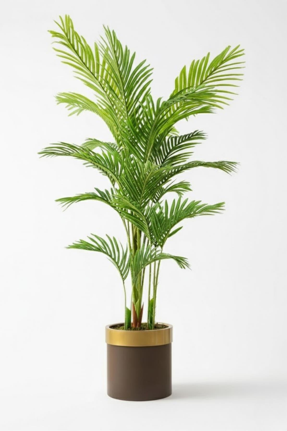 Yapay 3 Gövdeli Areka Palmiyesi
