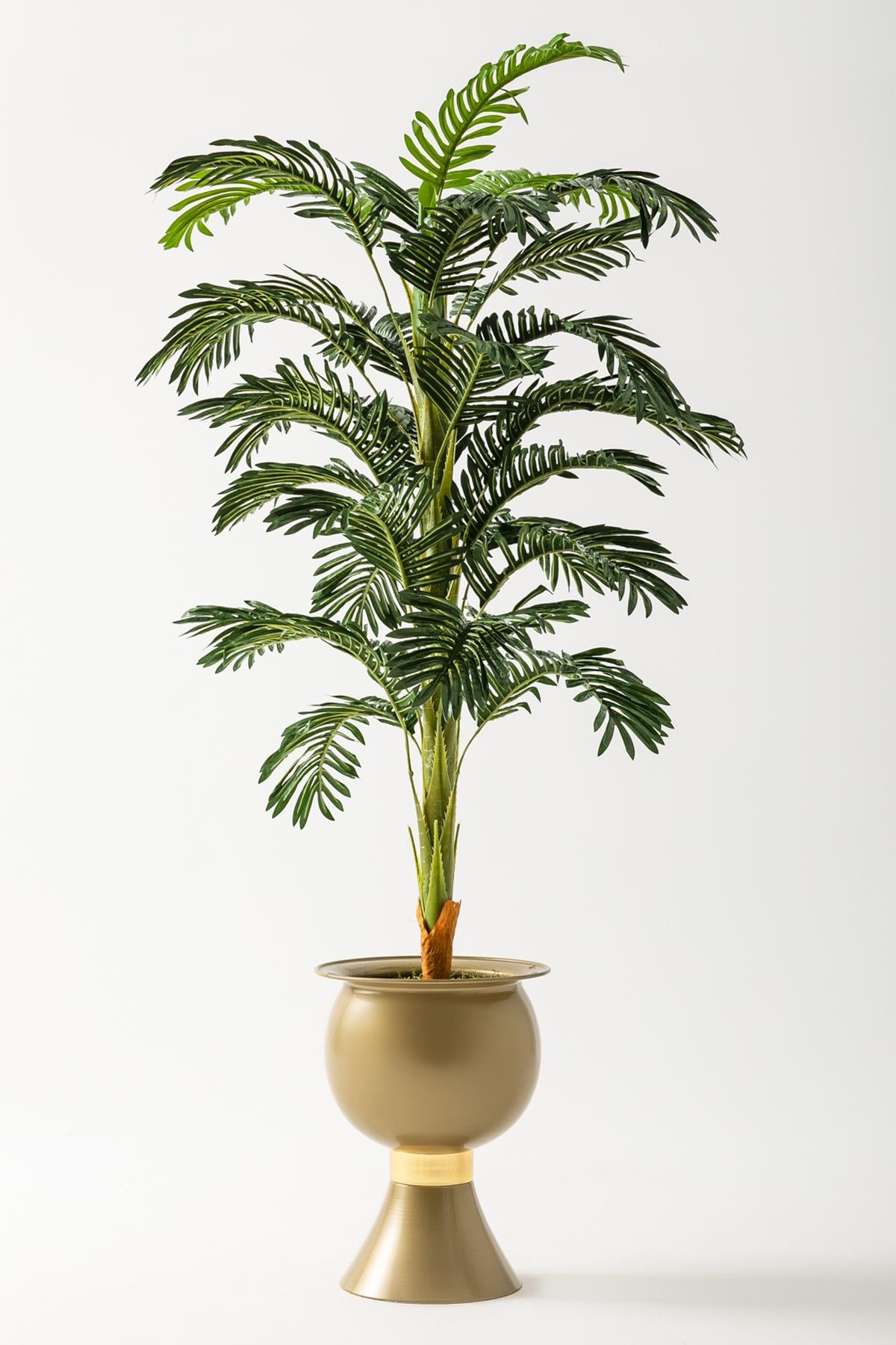 Yapay Ağaç Areka 180 Cm 32 Yaprak Balon Saksı