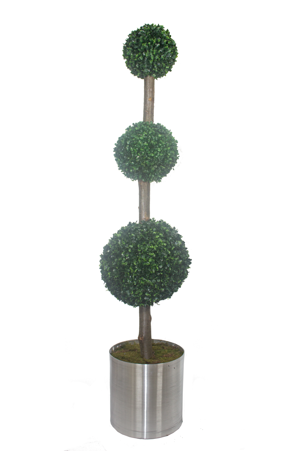 Yapay Ağaç Top Şimşir 3 Gövdeli 160 Cm