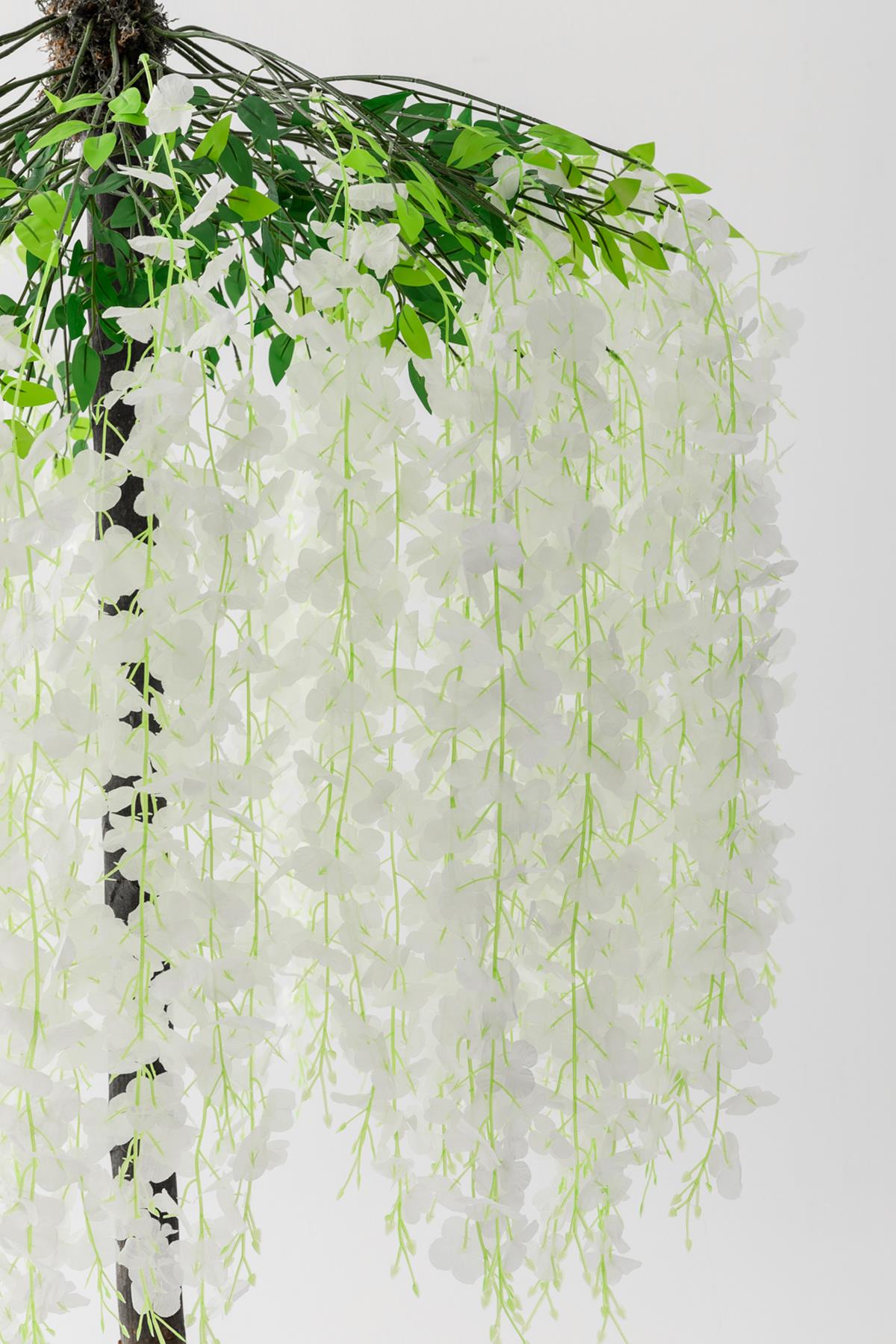 Yapay Akasya Ağacı Beyaz 180 Cm