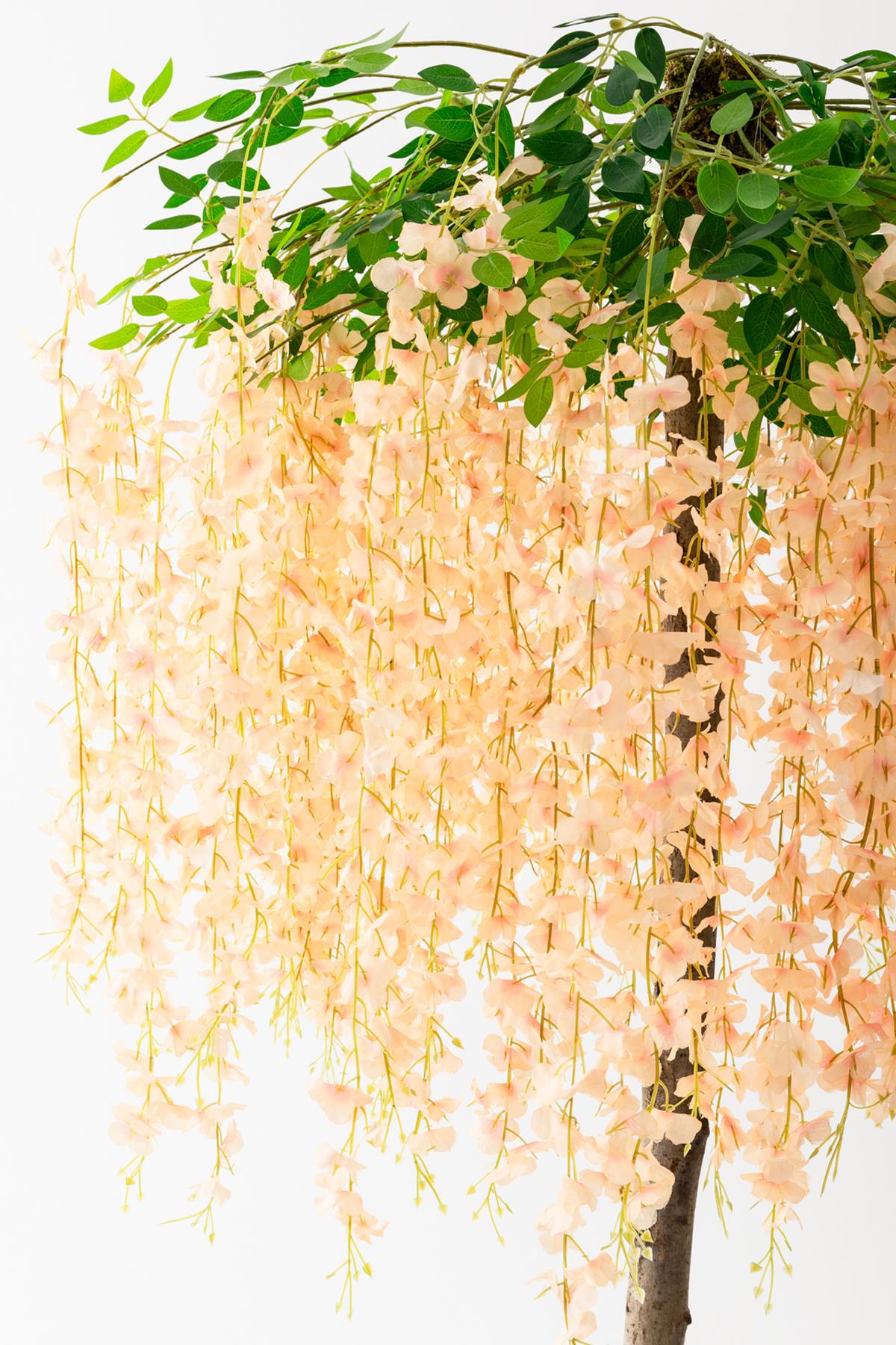 Yapay Akasya Ağacı Somon 180 Cm