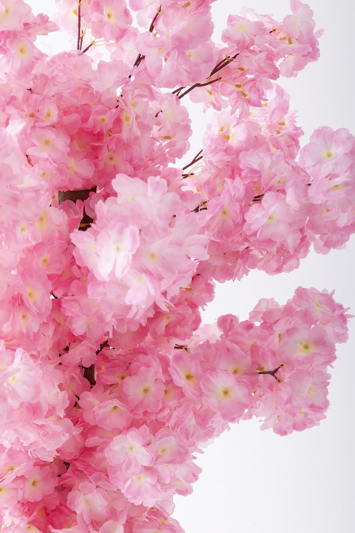 Yapay Bahar Dalı Ağacı 150 Cm 30 Dal Açık Pembe