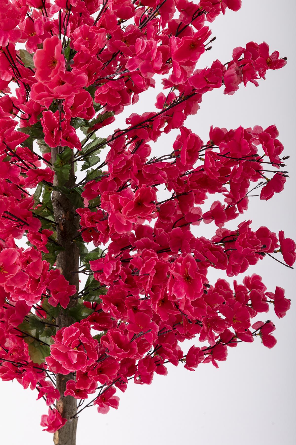 Yapay Bahar Dalı Ağacı 150 Cm 70 Dal Fuşya