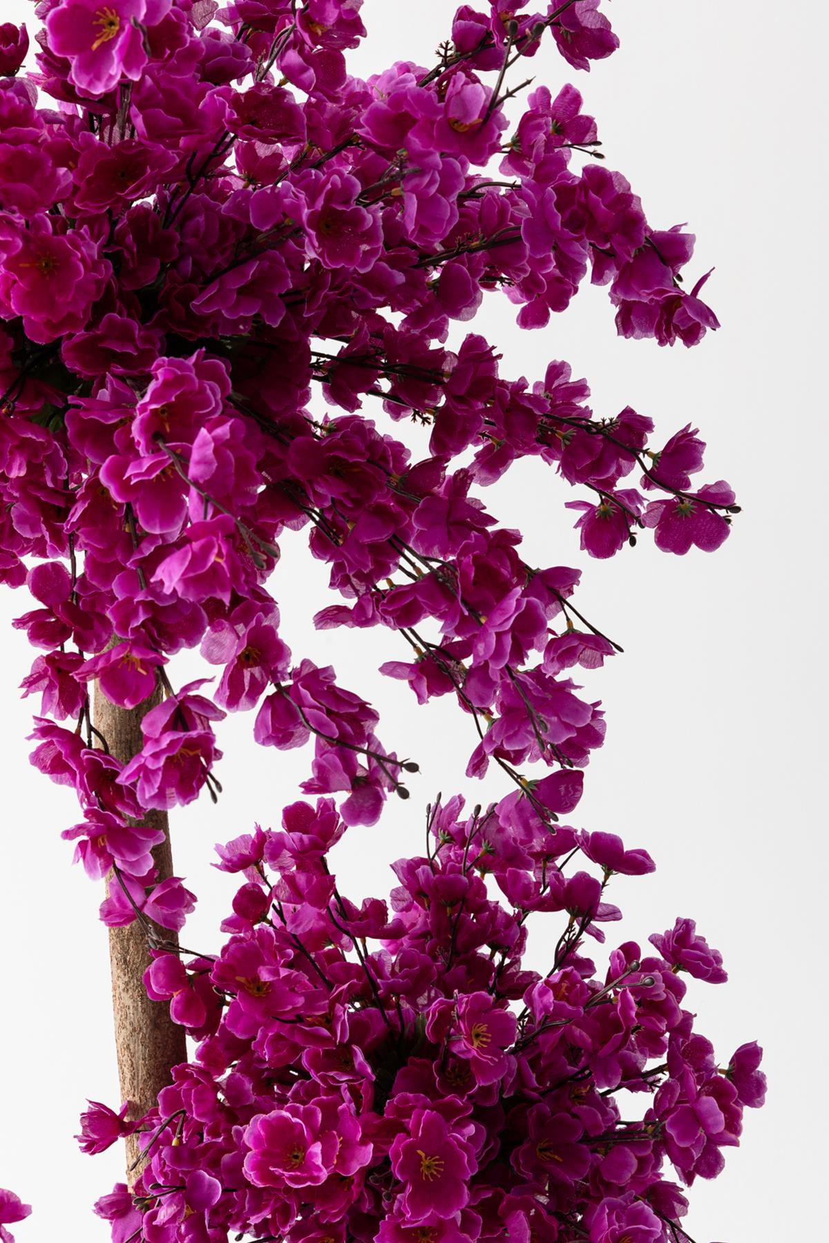 Yapay Bahar Dalı Ağacı Mor 108 Dal 180 cm