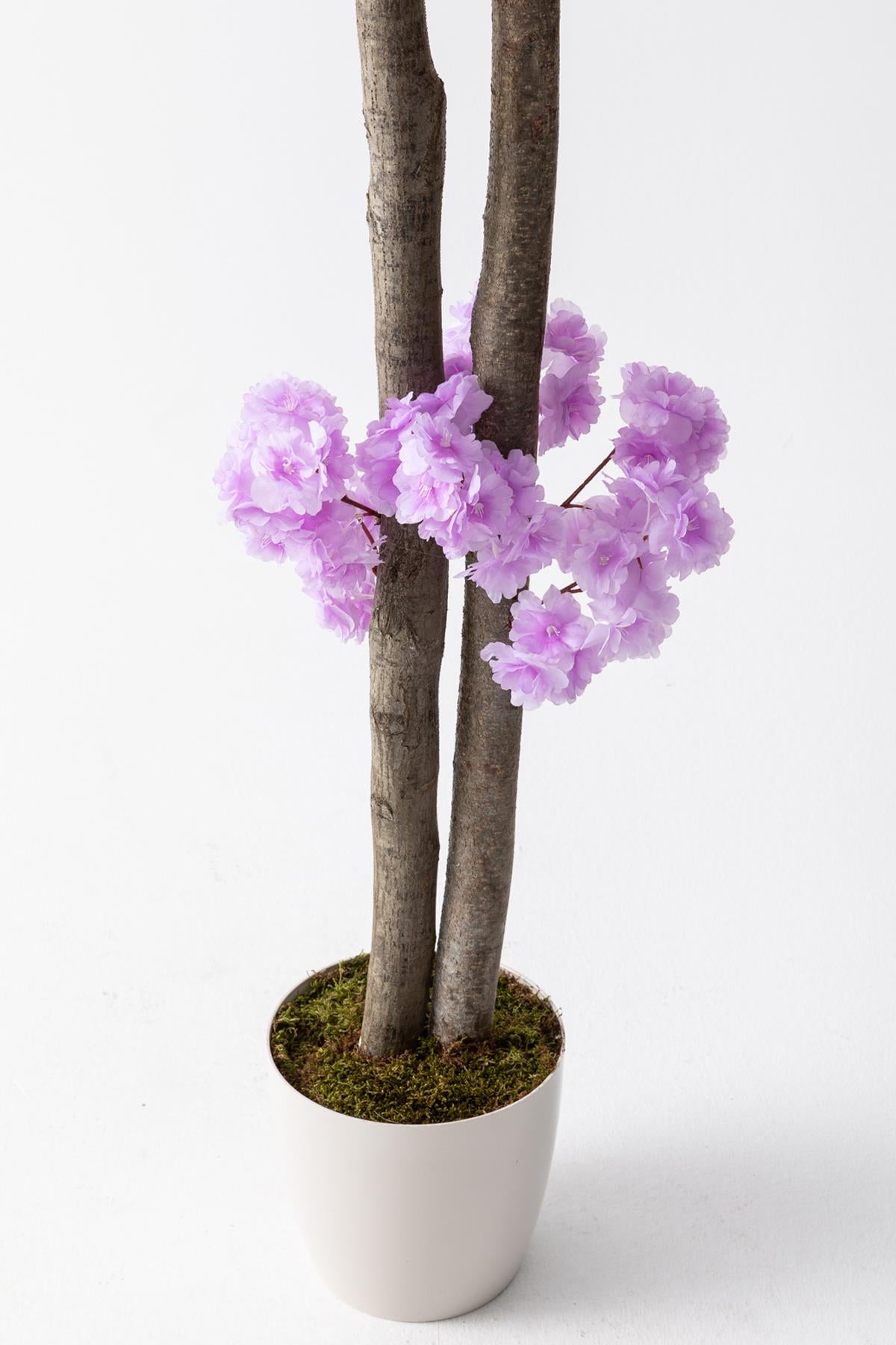 Yapay Bahar Dalı Ağacı Mor 130 cm