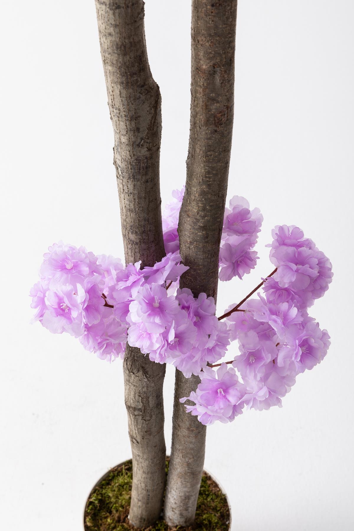 Yapay Bahar Dalı Ağacı Mor 160 cm