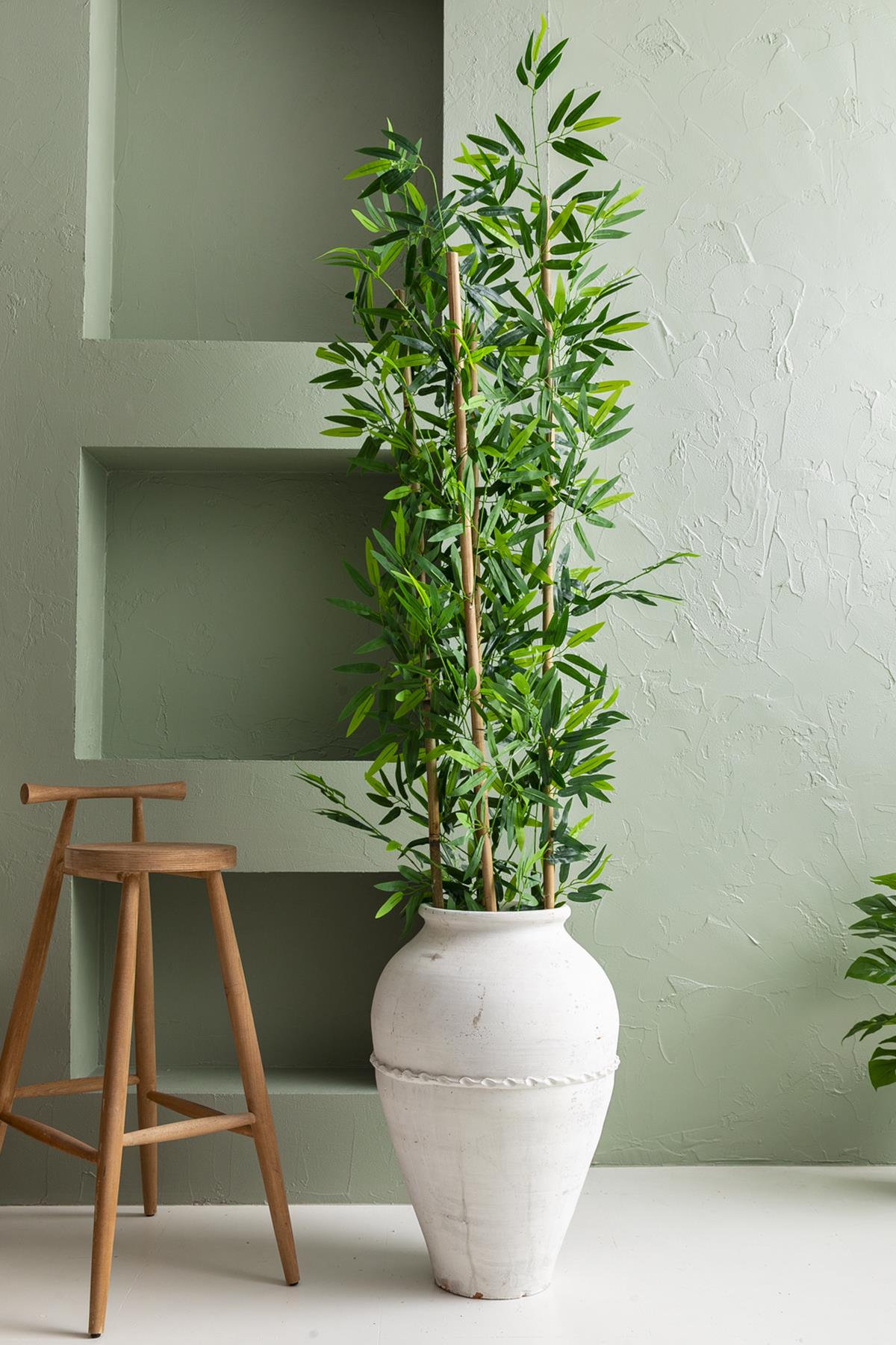 Yapay Bambu Çubuğu 110 Cm (Yoğun)