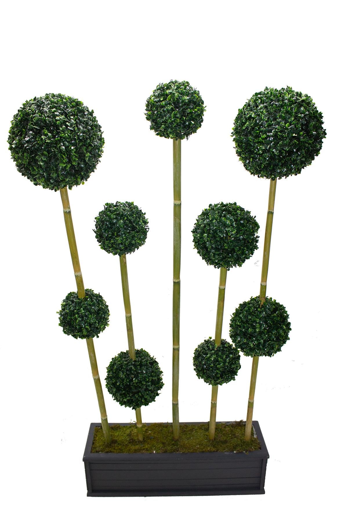 Yapay Bambu Şimşir Seperatör 150 cm