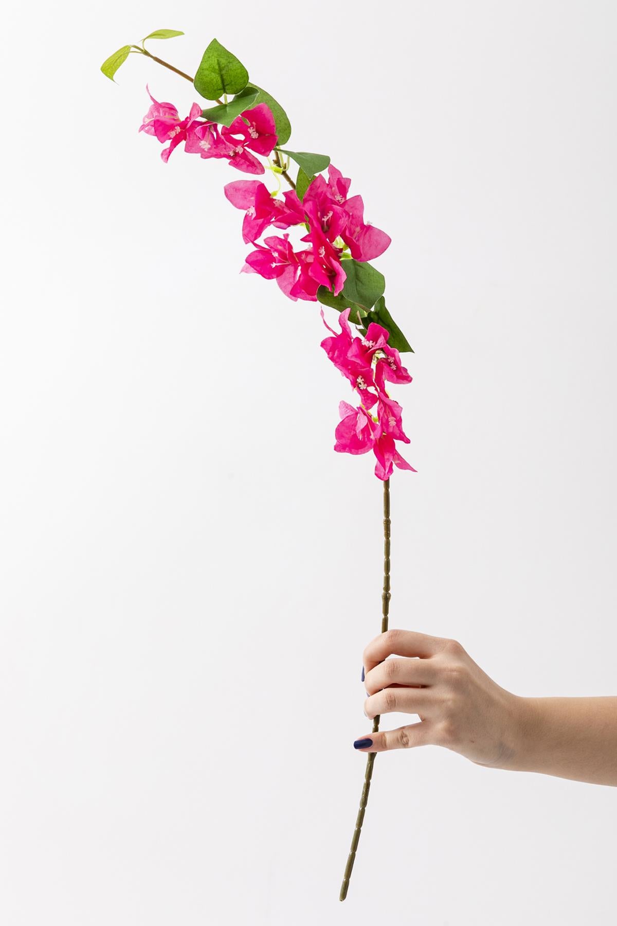 Yapay Begonvil Dalı 80 cm Fuşya