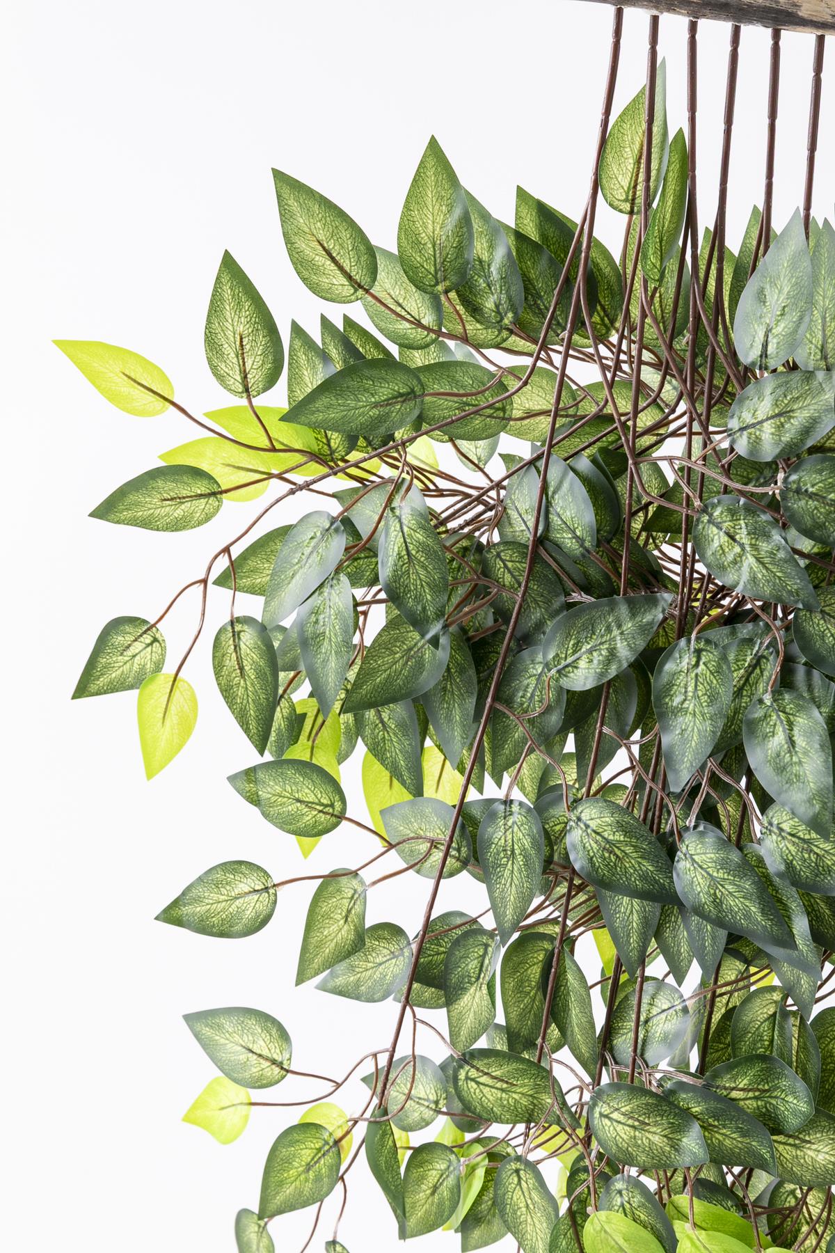 Yapay Benjamin Yaprağı Demet 12'li Açık Yeşil