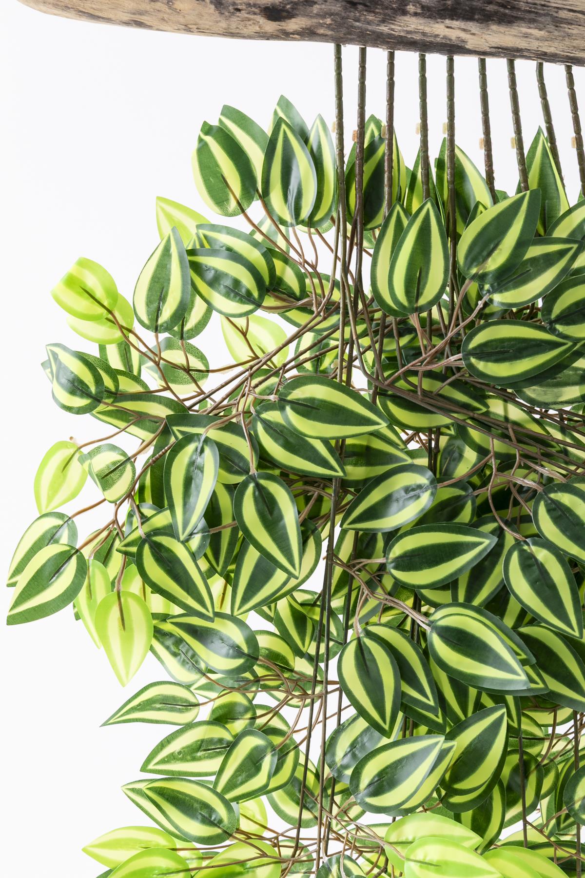 Yapay Benjamin Yaprağı Demet 12'li Yeşil Sarı