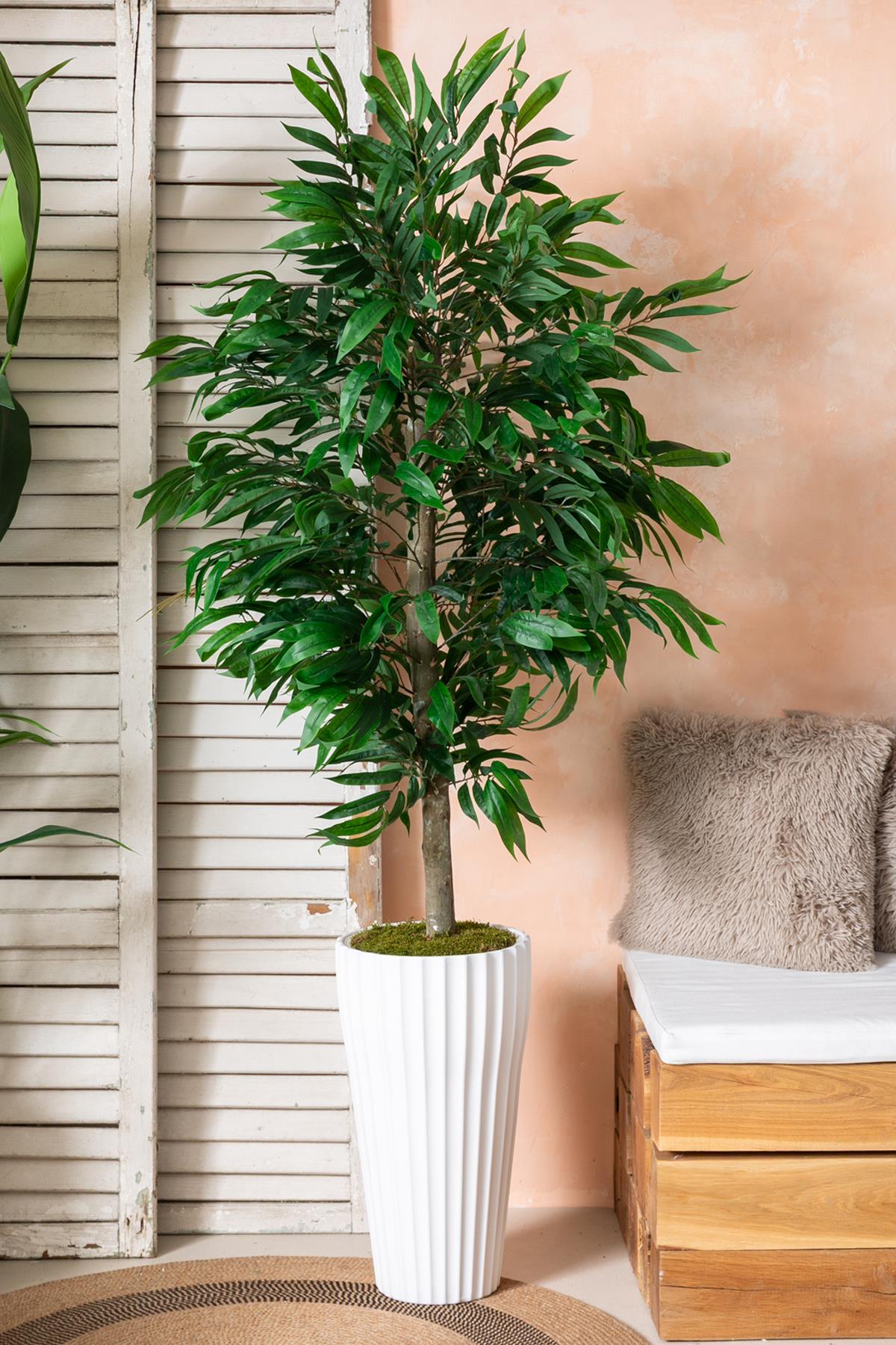 Yapay Büyük Renkli Yapraklı Ağaç