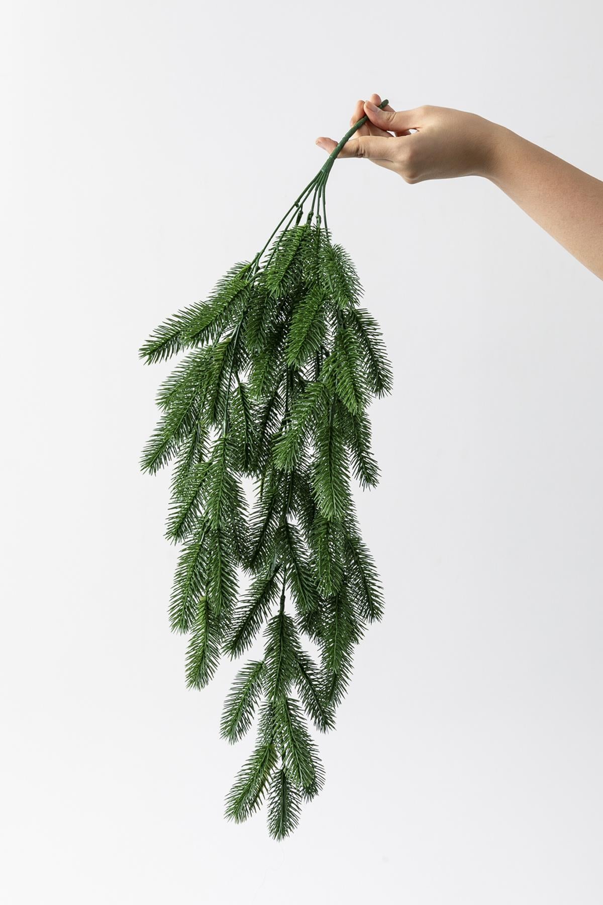 Yapay Çam Sarmaşık (Uv) Korumalı Koyu Yeşil 75 Cm 5 Dal (Uv)