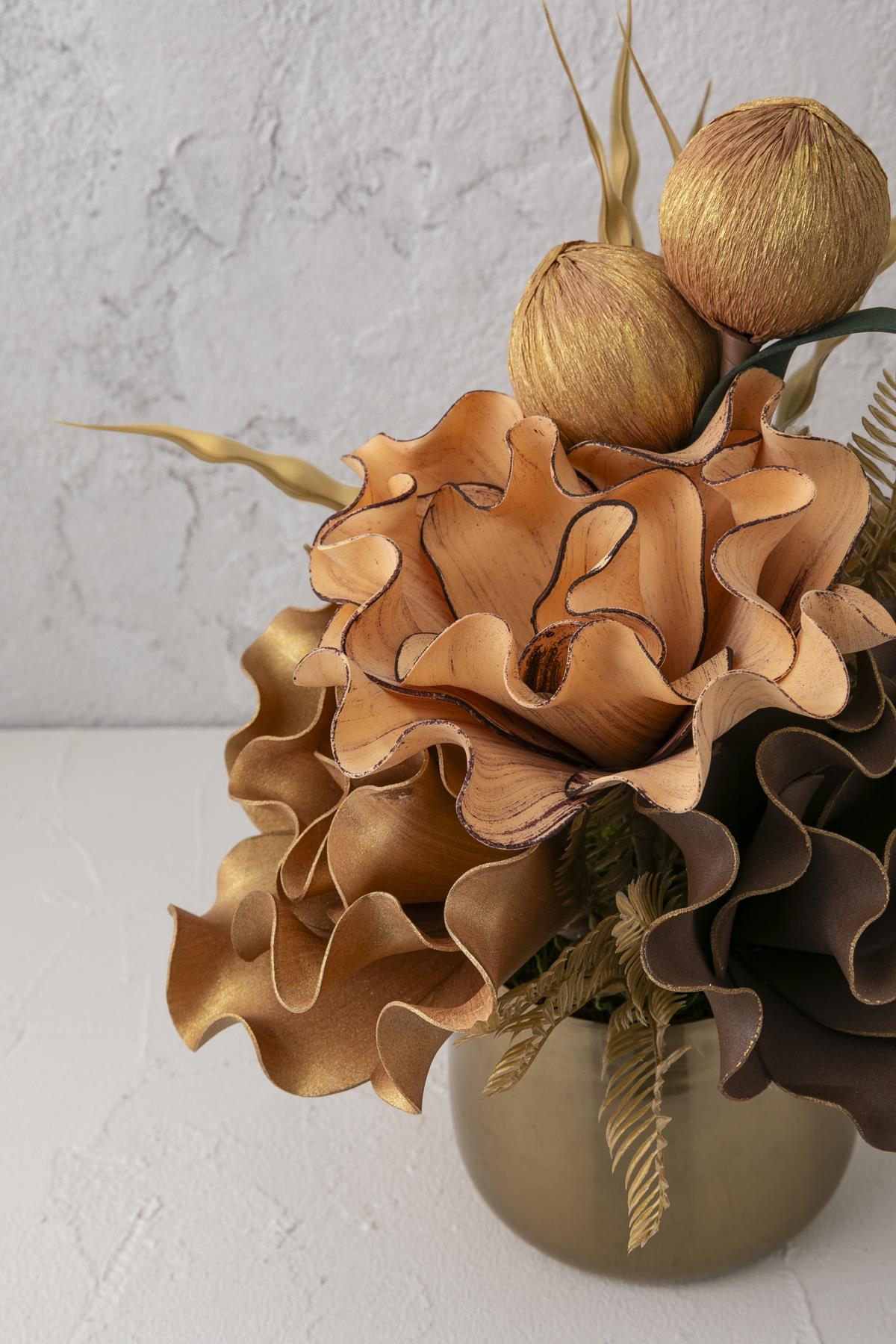 Yapay Çiçek Cezve Aranjman 804