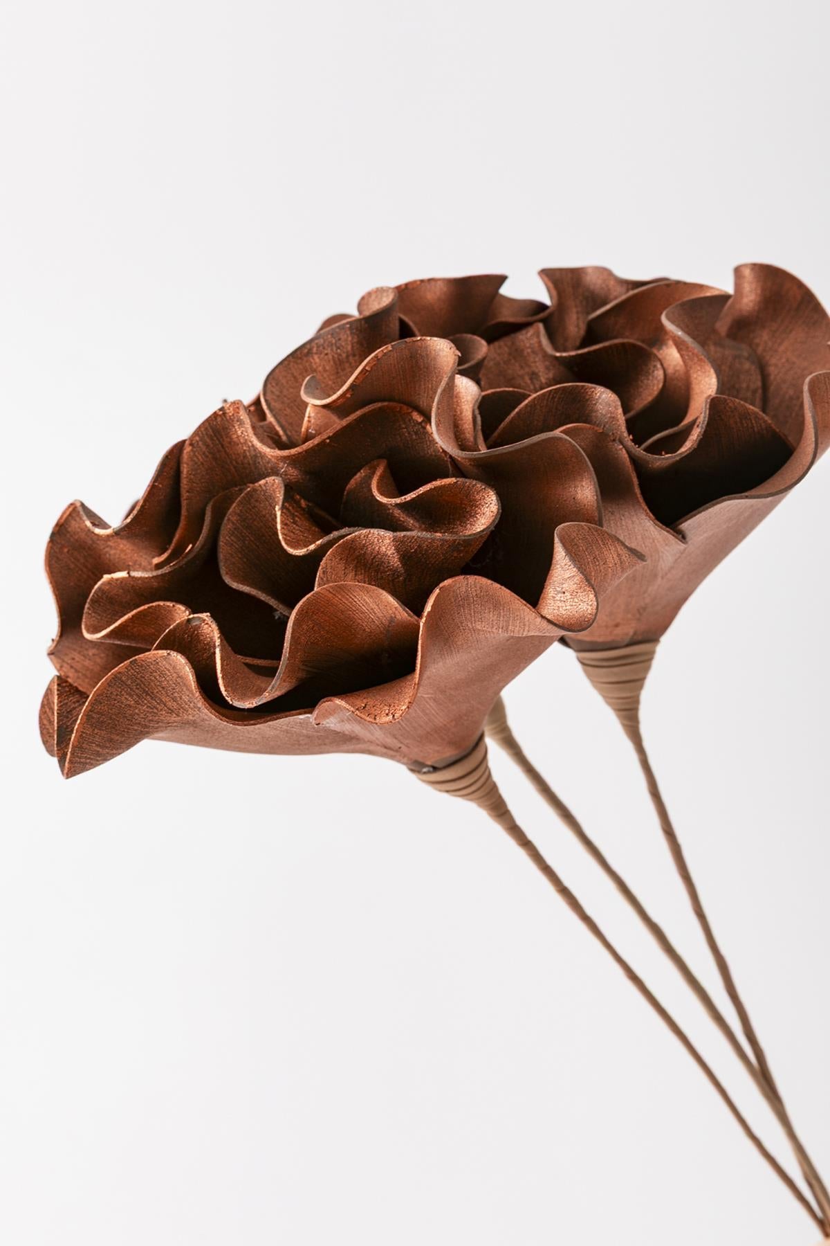 Yapay Çiçek Lateks Pastel Turuncu 50 Cm