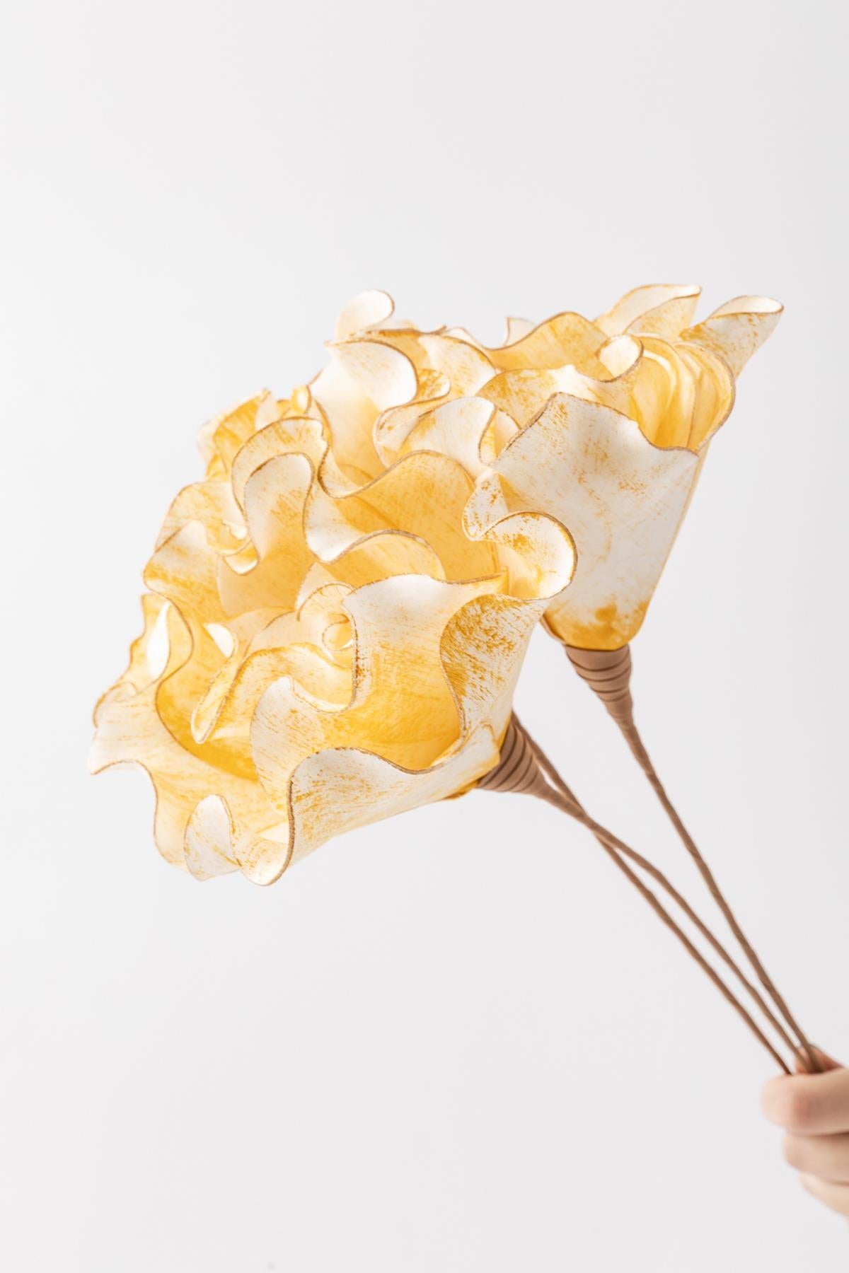 Yapay Çiçek Lateks Sarı 50 Cm