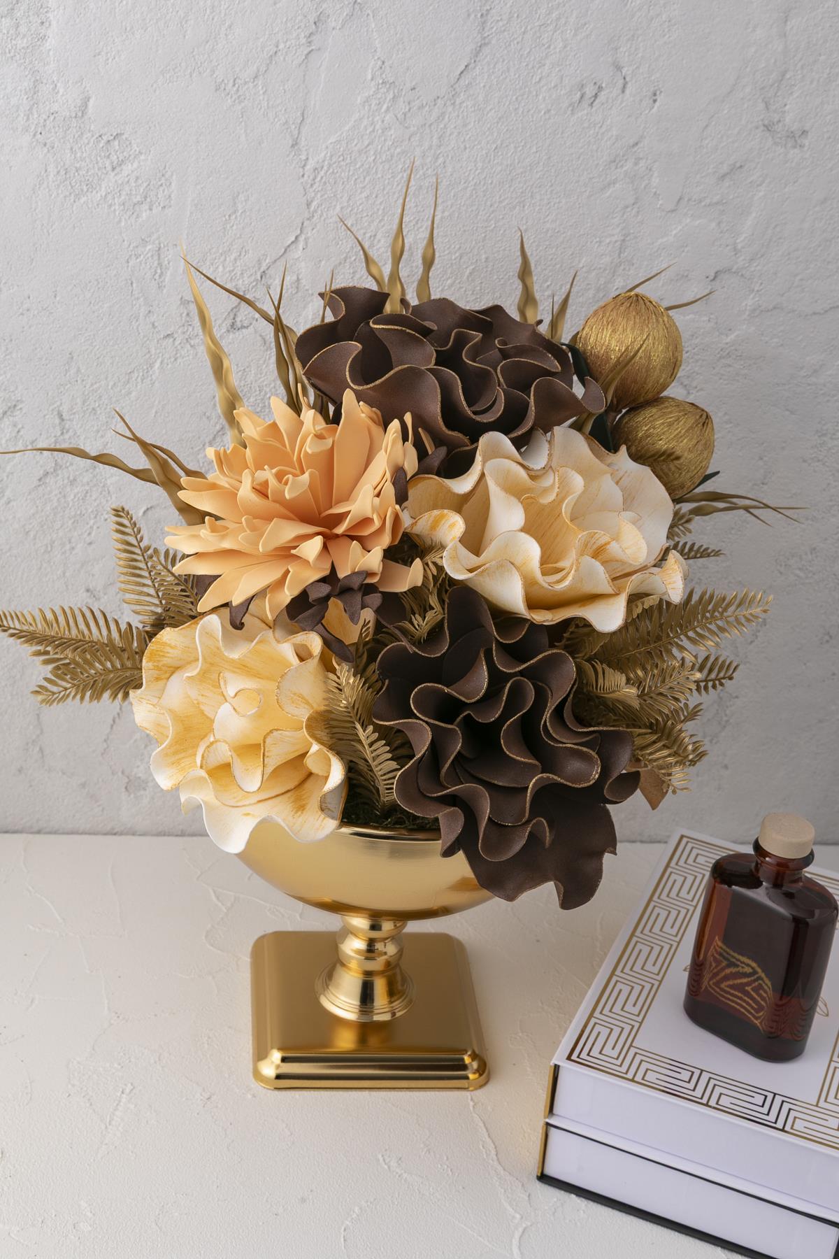 Yapay Çiçek Orta Eskitme Aranjman 702