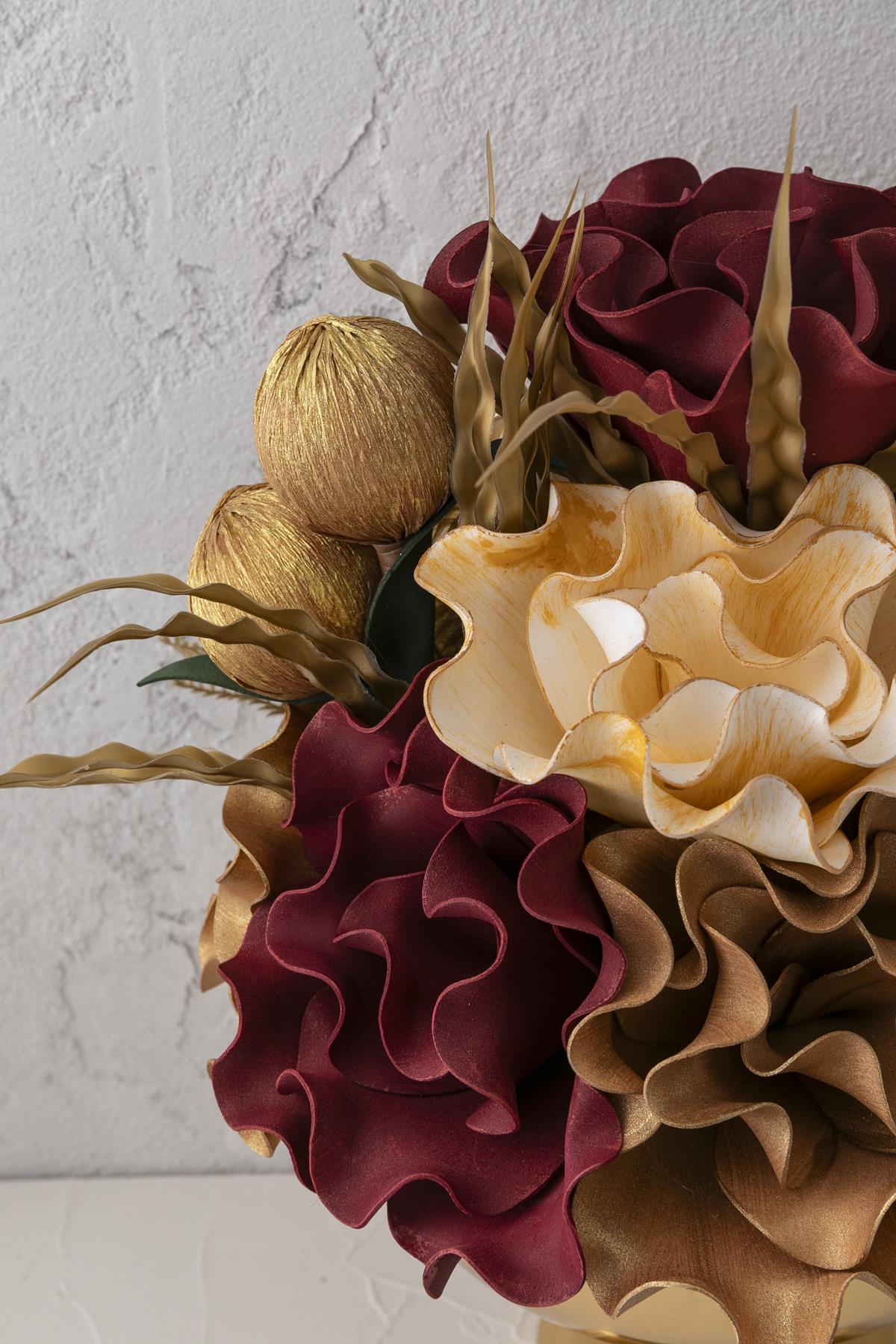 Yapay Çiçek Orta Eskitme Aranjman 704