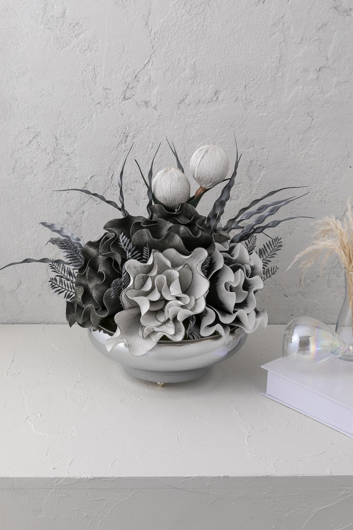 Yapay Çiçek Ufo Aranjman 504