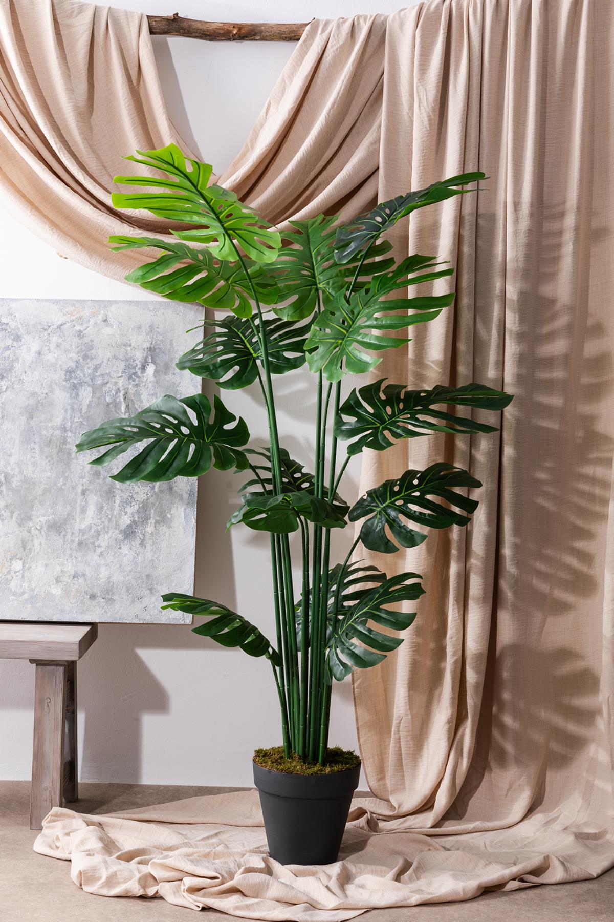 Yapay Deve Tabanı(Monstera) Ağacı 160 Cm