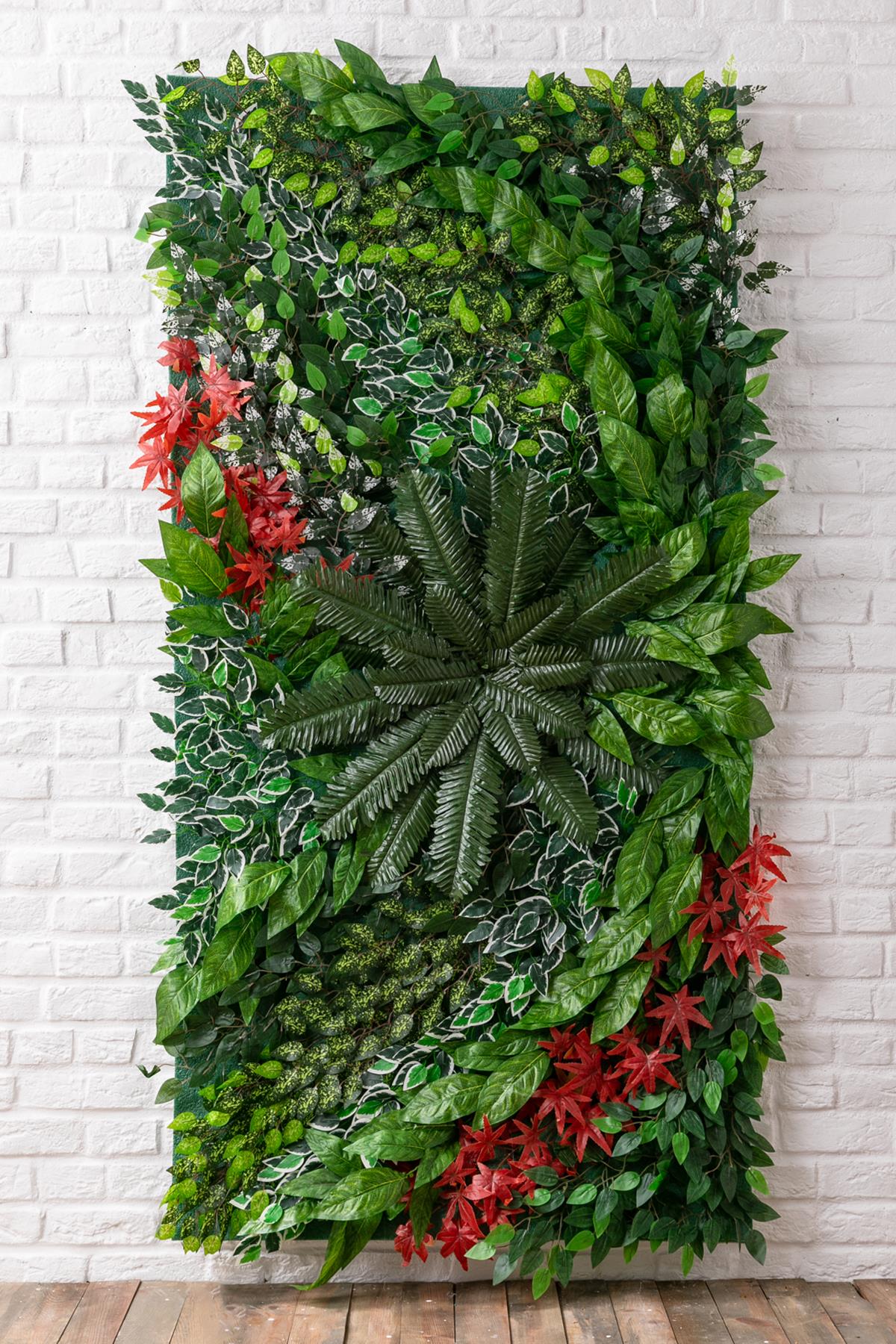 Yapay Dikey Bahçe 200x100 Model 6