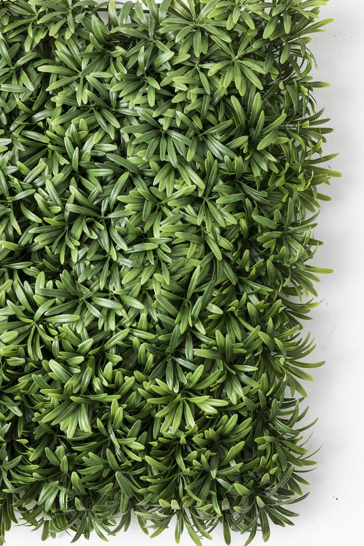 Yapay Duvar Paneli (Uv) Korumalı Defne Yaprağı 50*50 (Uv)