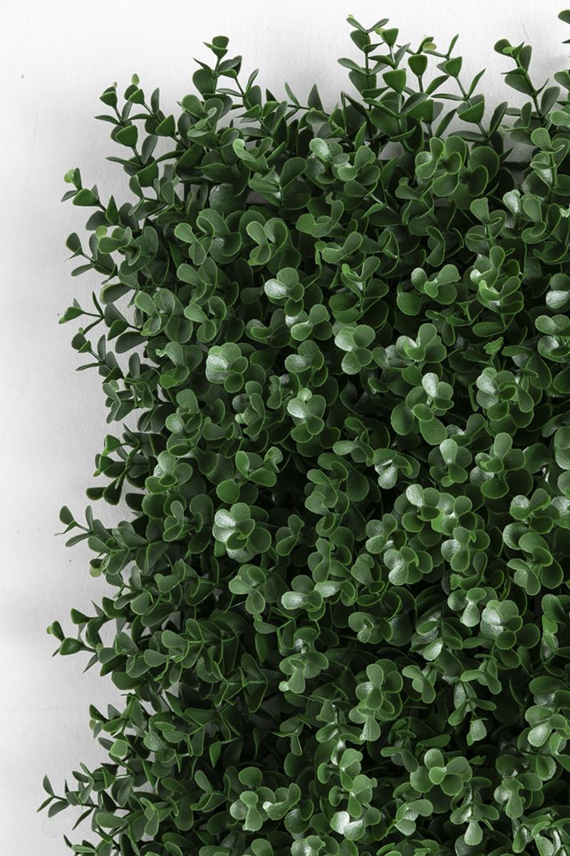 Yapay Duvar Paneli (Uv) Korumalı Okaliptus Yeşil 50*50 (Uv)