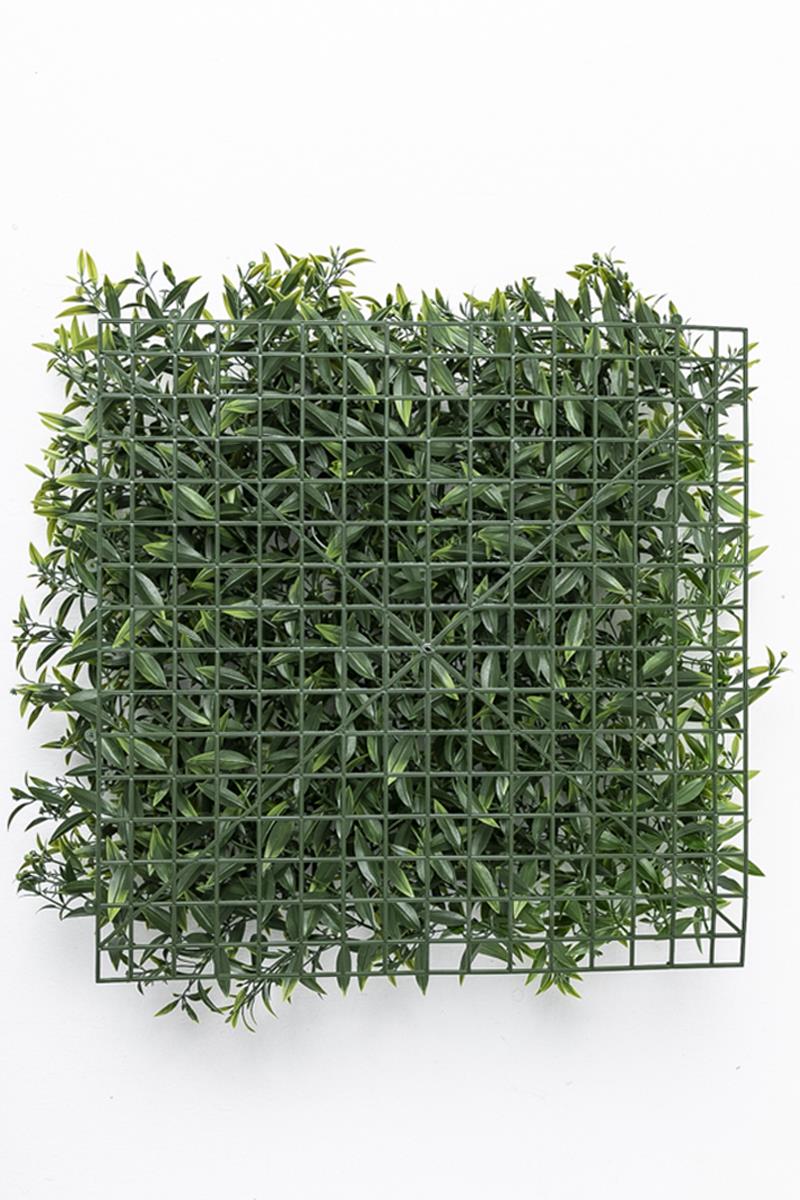 Yapay Duvar Paneli Uv Korumalı Zeytin Yaprağı 50*50