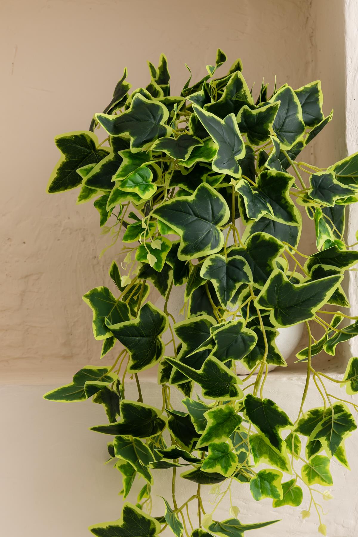 Yapay Hedera Sarmaşık 100 Cm 9 Dal Yeşil Sarı