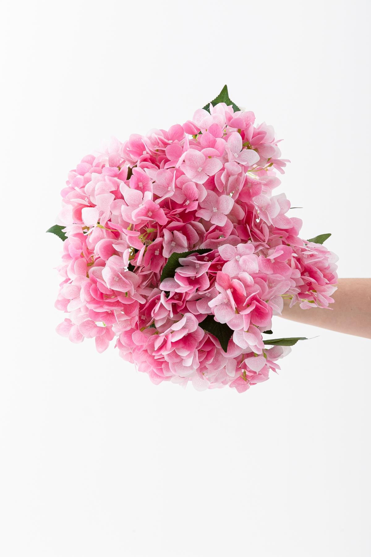 Yapay Islak Ortanca Çiçeği 45 cm 5 Dal