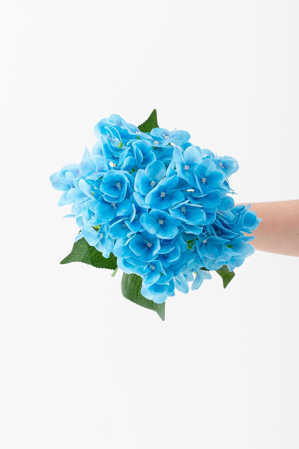 Yapay Islak Ortanca Çiçeği 45 cm 5 Dal