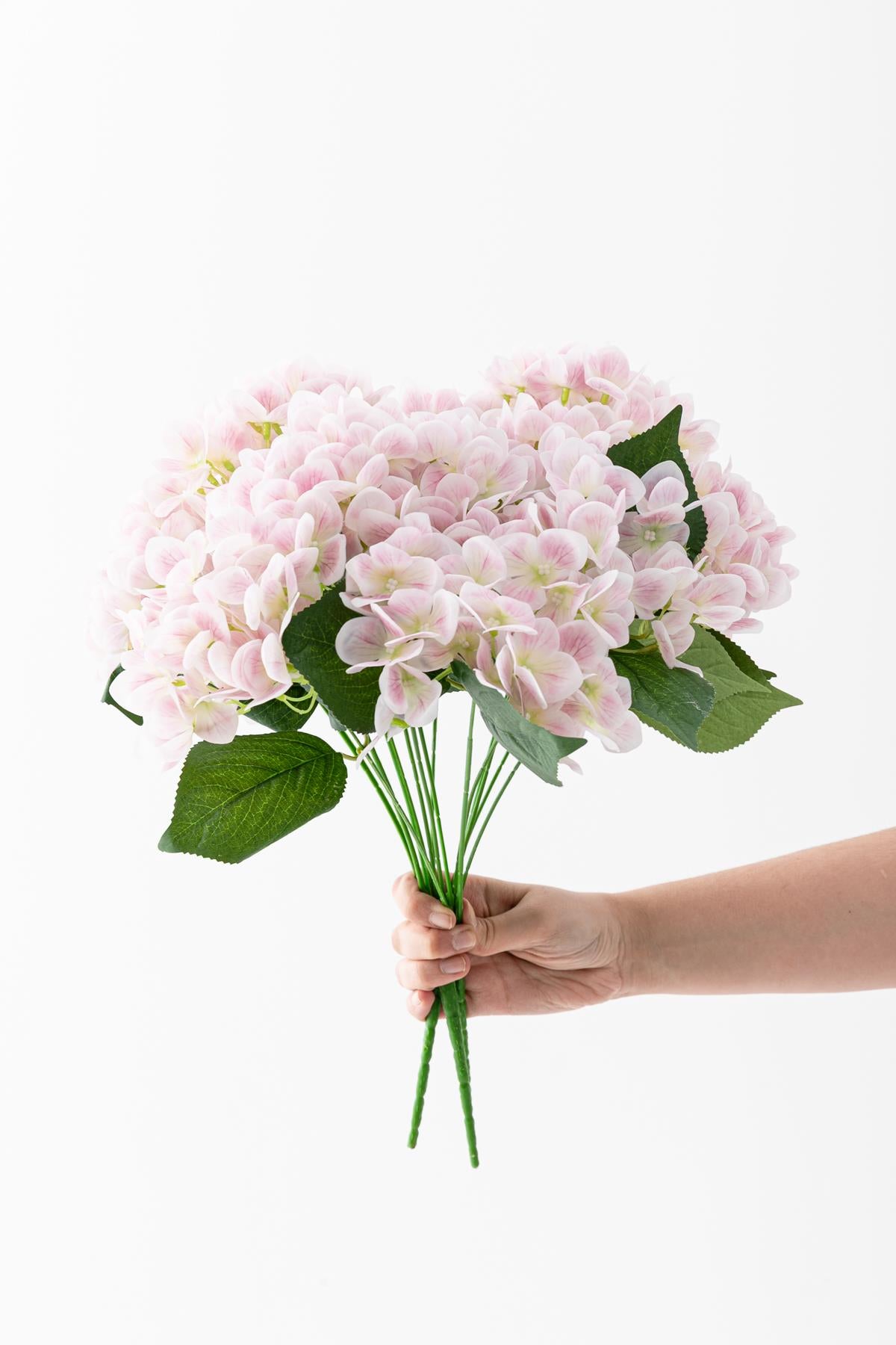 Yapay Islak Ortanca Çiçeği 45 cm 5 Dal