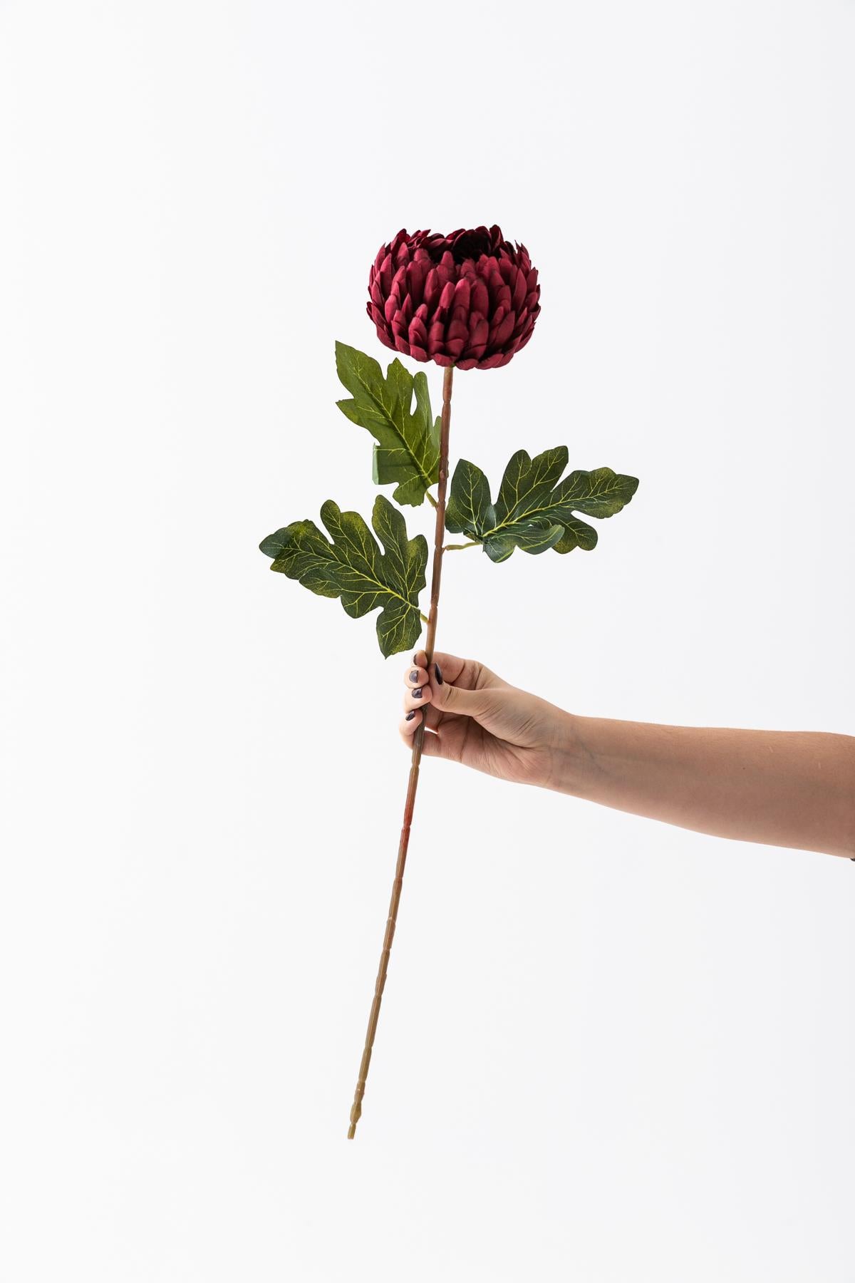 Yapay Krizantem Çiçeği 75 Cm Tek Dal