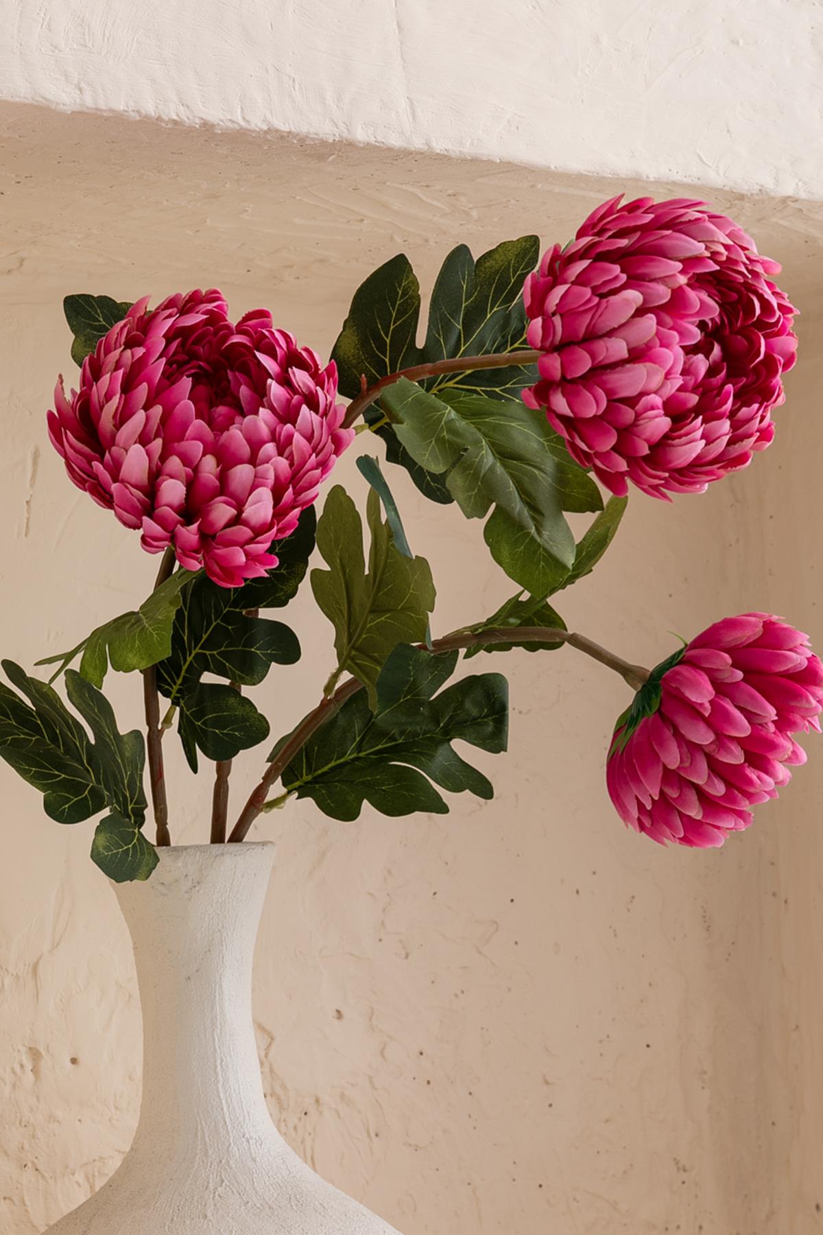 Yapay Krizantem Çiçeği 75 Cm Tek Dal