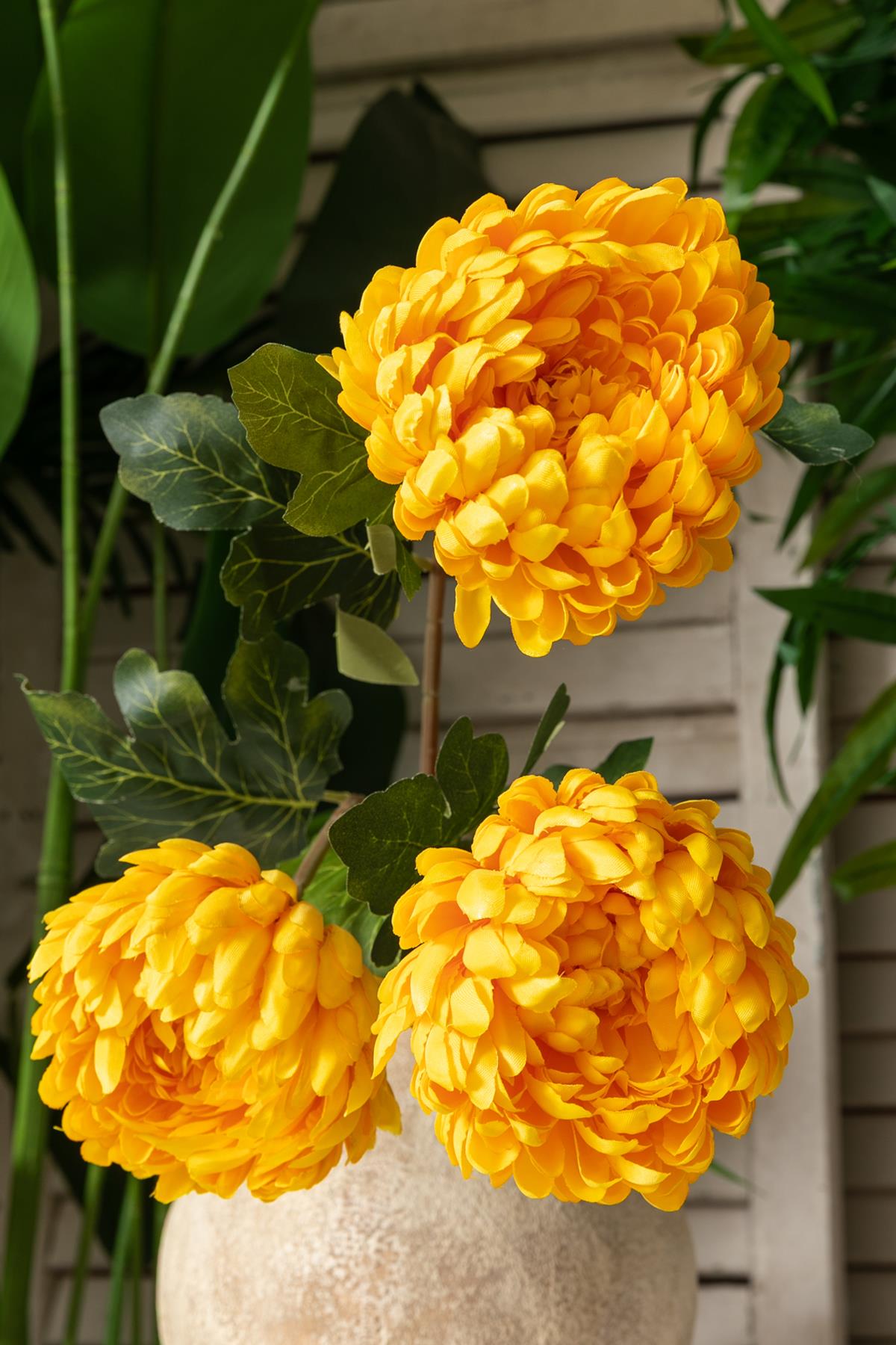 Yapay Krizantem Çiçeği 75 Cm Tek Dal