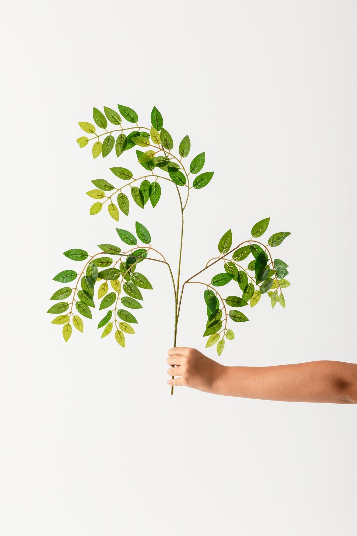 Yapay Okaliptus Dalı 12li Yeşil