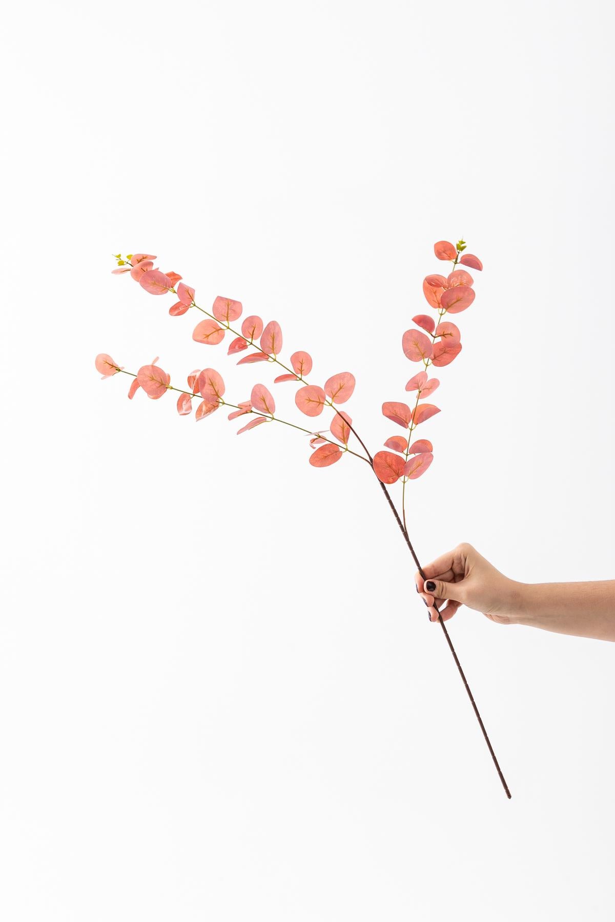 Yapay Okaliptus Dalı 80 Cm 3 Dal