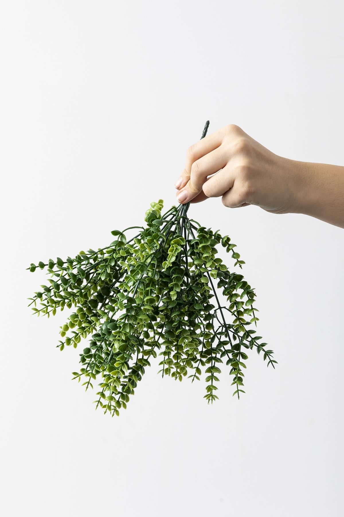 Yapay Okaliptus Demeti Yeşil 35 Cm 7 Dal(Uv)