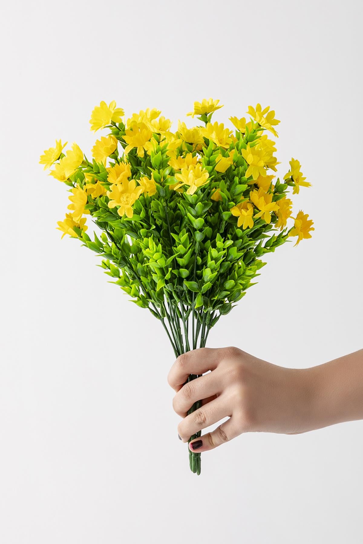 Yapay Papatya Demeti 35 Cm 5 Dal