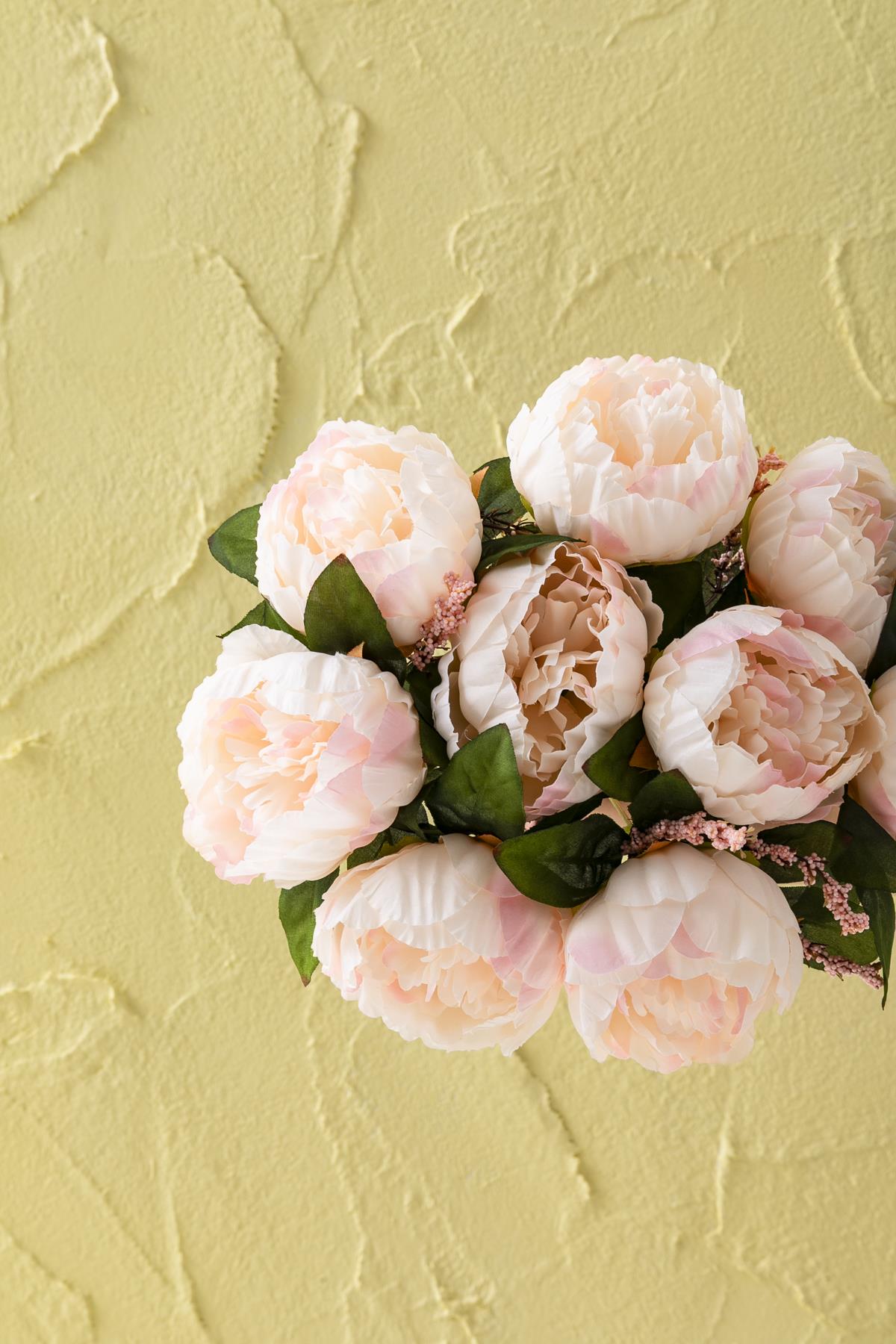 Yapay Şakayık Demeti Pembe 35 Cm 9 Dal