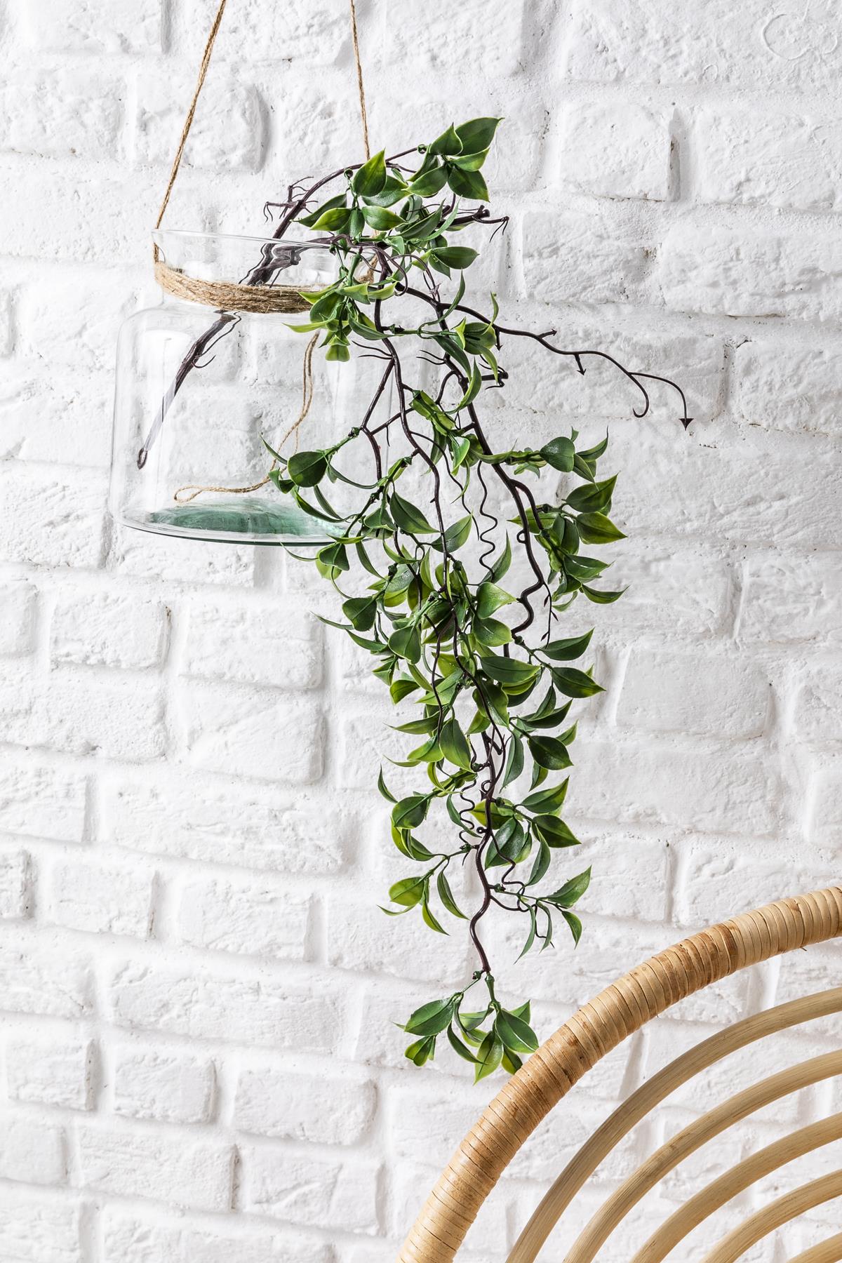 Yapay Sarmaşık Çay (Uv) Korumalı Yeşil 75 Cm 5 Dal (Uv)