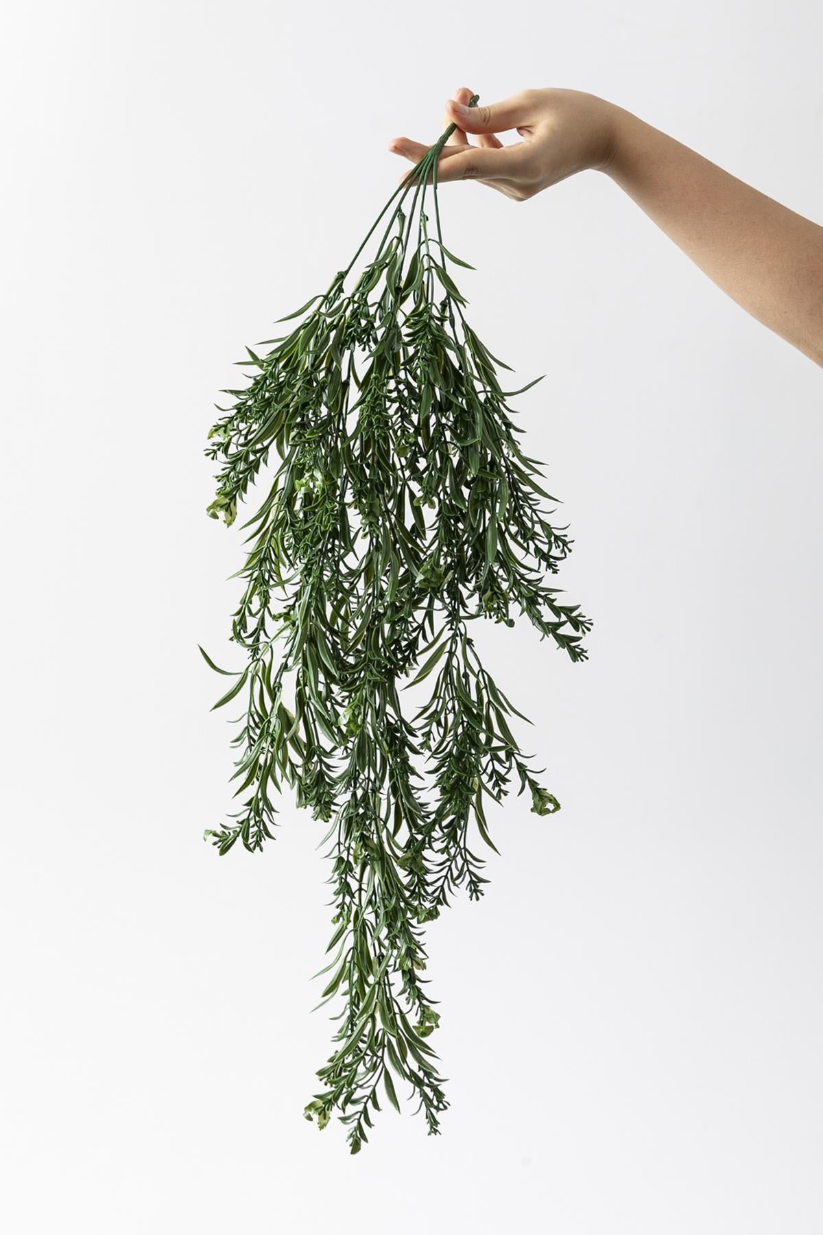 Yapay Sarmaşık Kılıç Uv Korumalı Koyu Yeşil 80 Cm 5 Dal