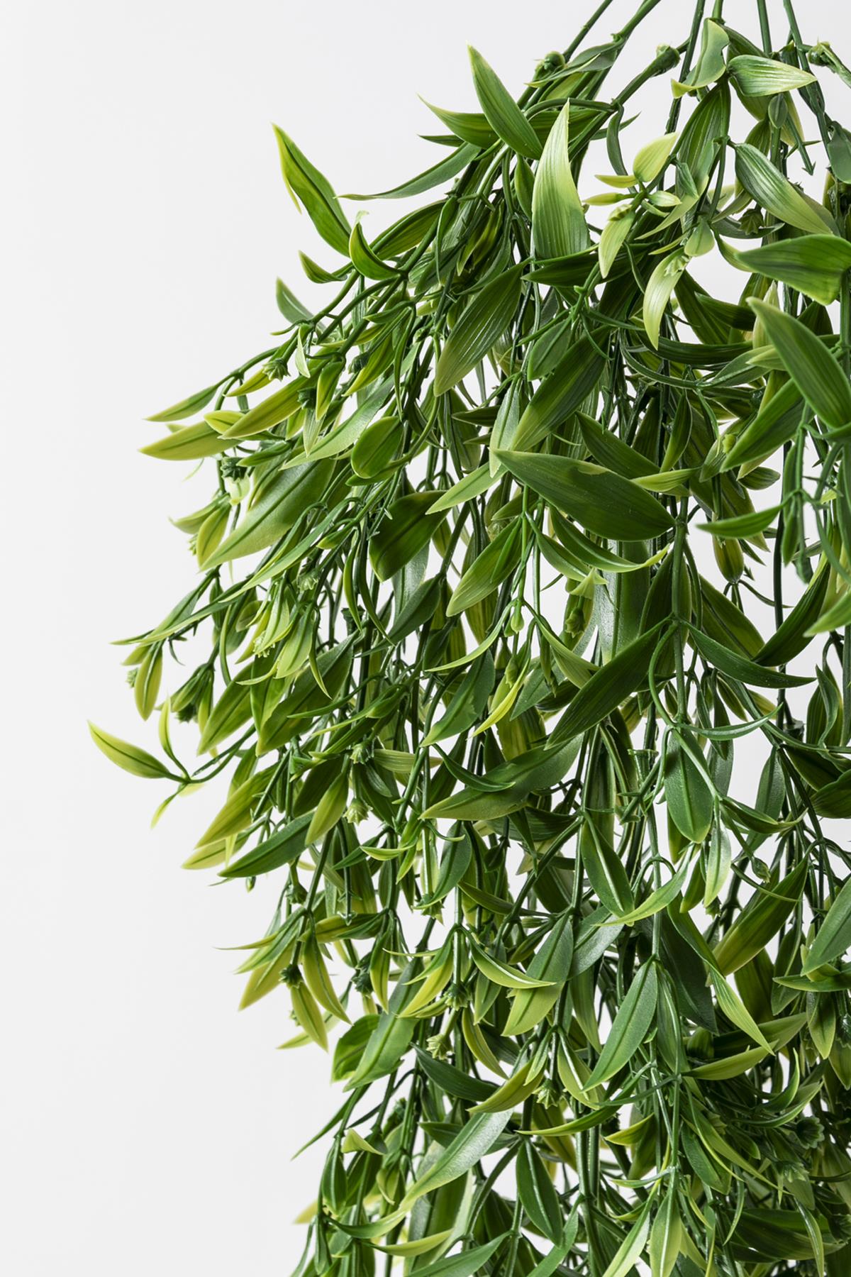 Yapay Sarmaşık Kılıç Uv Korumalı Yeşil 80 Cm 5 Dal