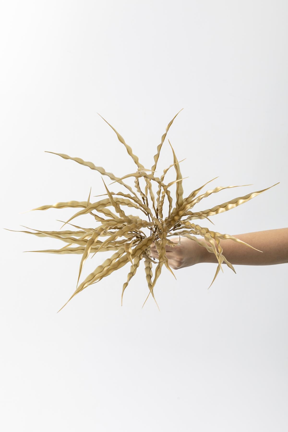 Yapay Saz Demeti Gold 50 Cm 7 Dal (Uv)