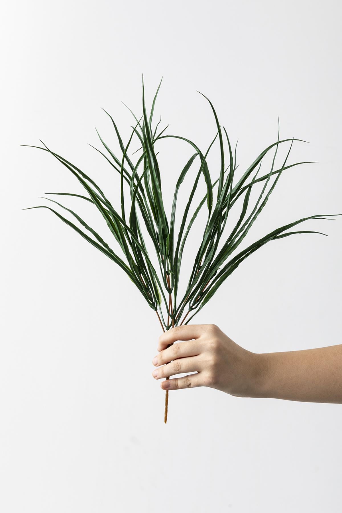 Yapay Saz Demeti Yeşil 40 Cm 10 Dal(Uv)